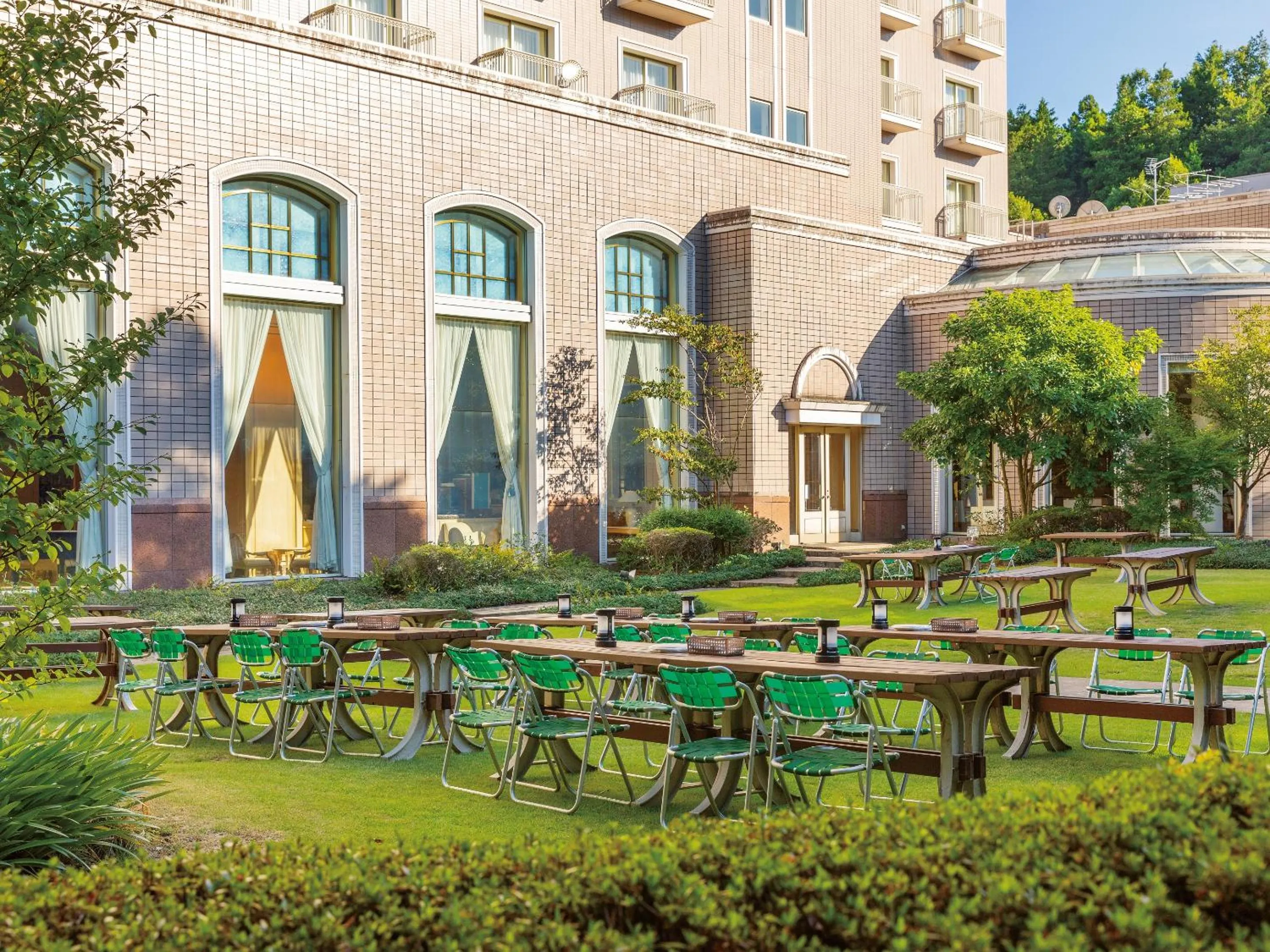 Restaurant/places to eat in Okura Akademia Park Hotel