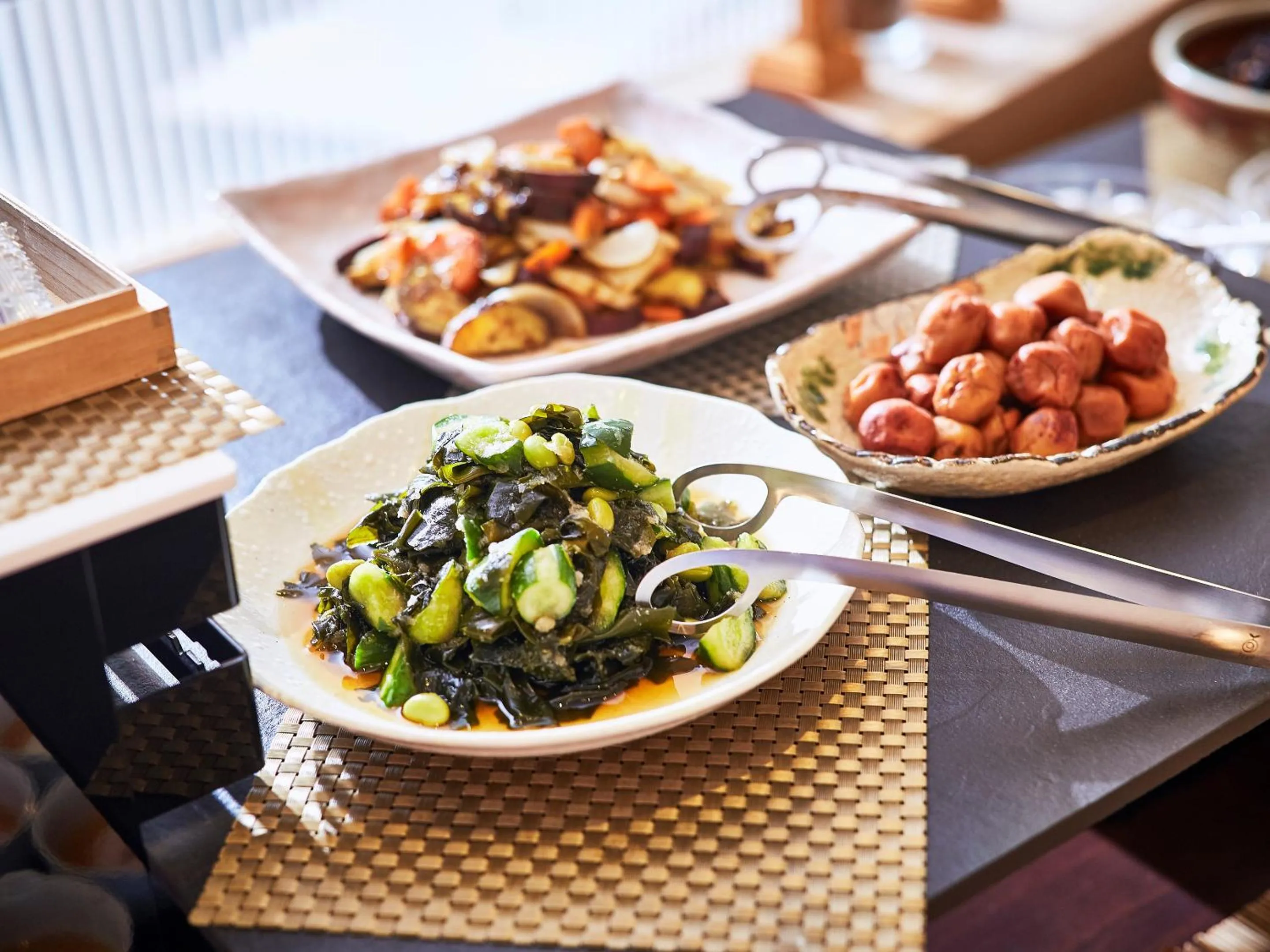 Food in Okura Akademia Park Hotel