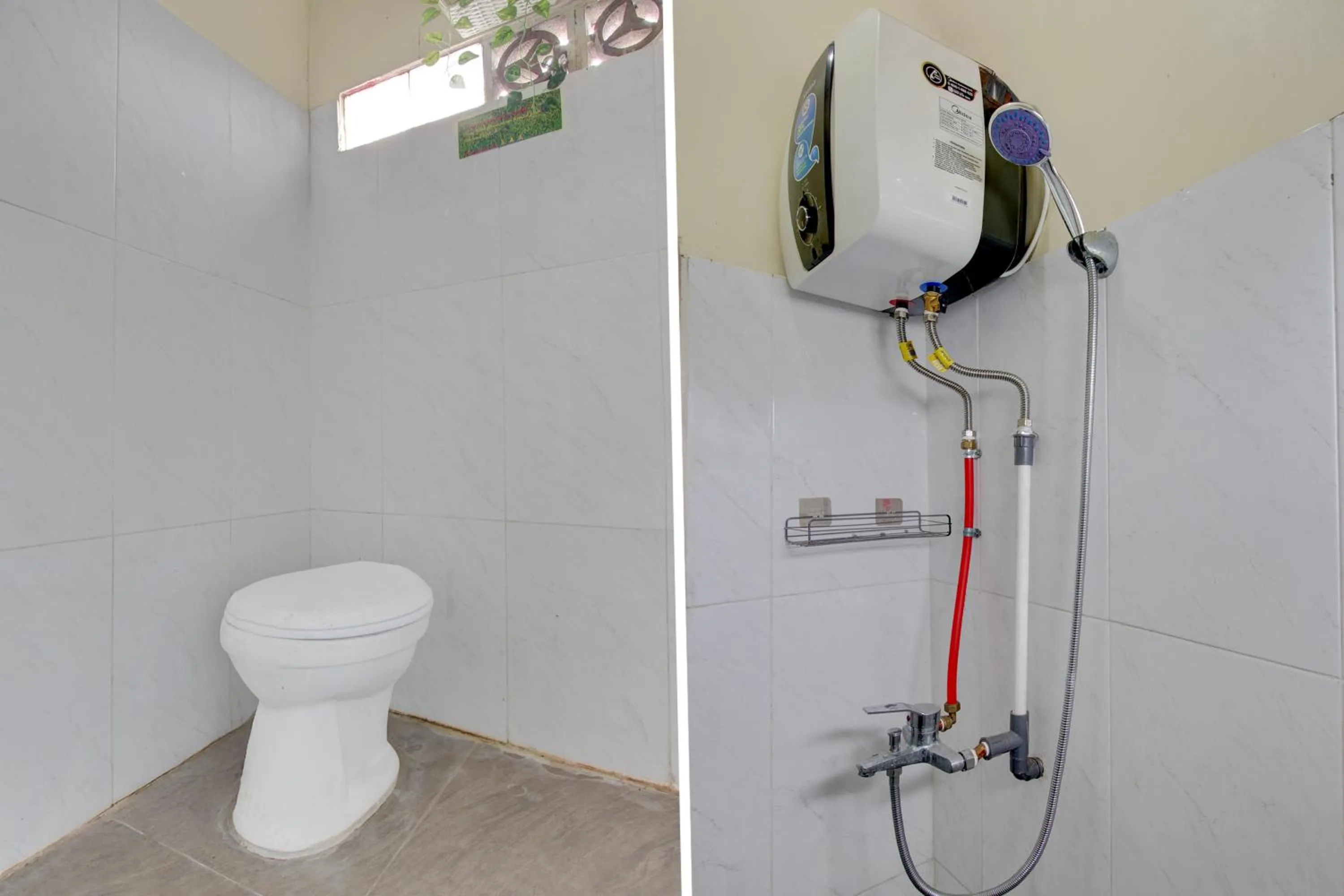Bathroom in OYO 95057 Abe Homestay
