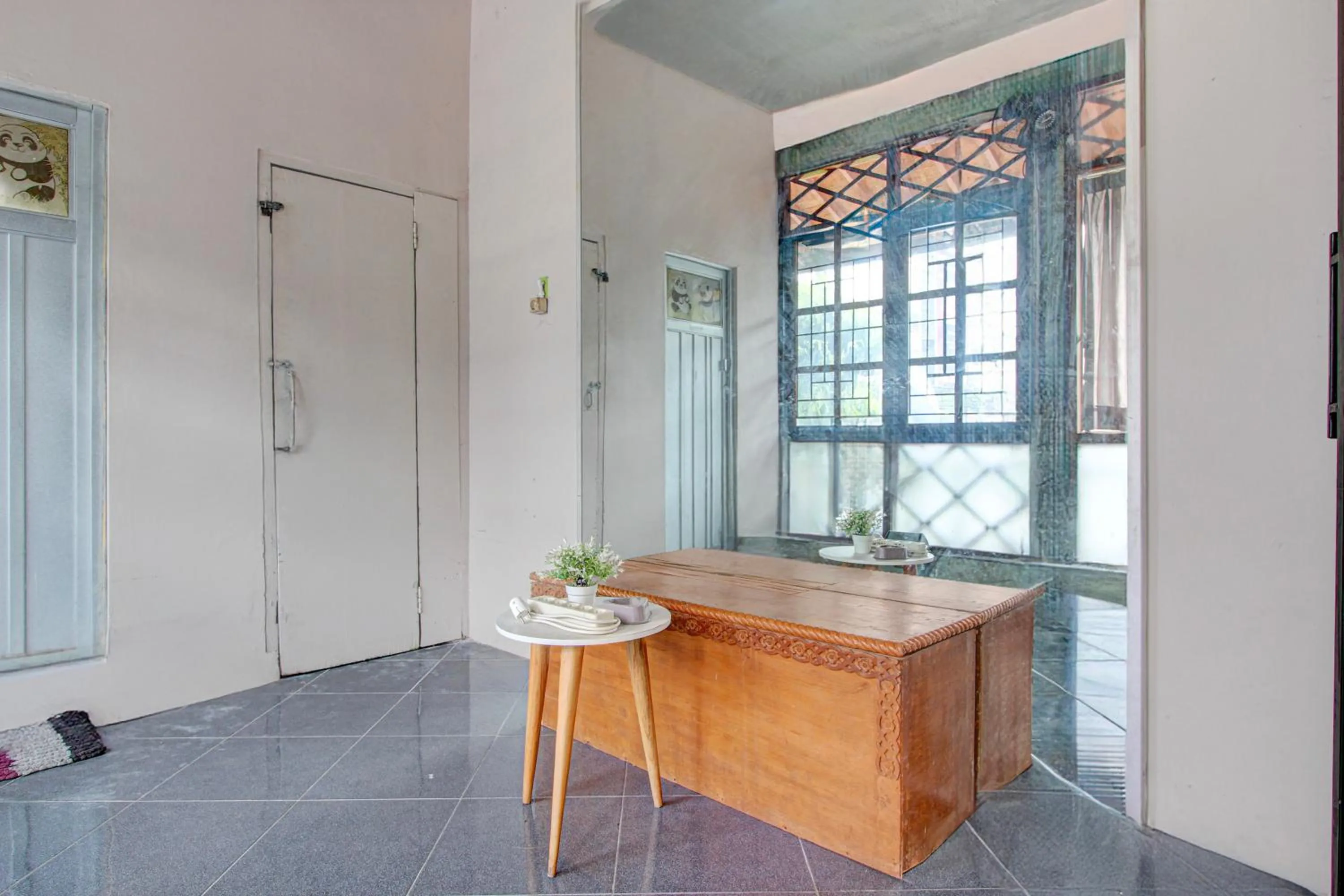 Lobby or reception in OYO 95057 Abe Homestay