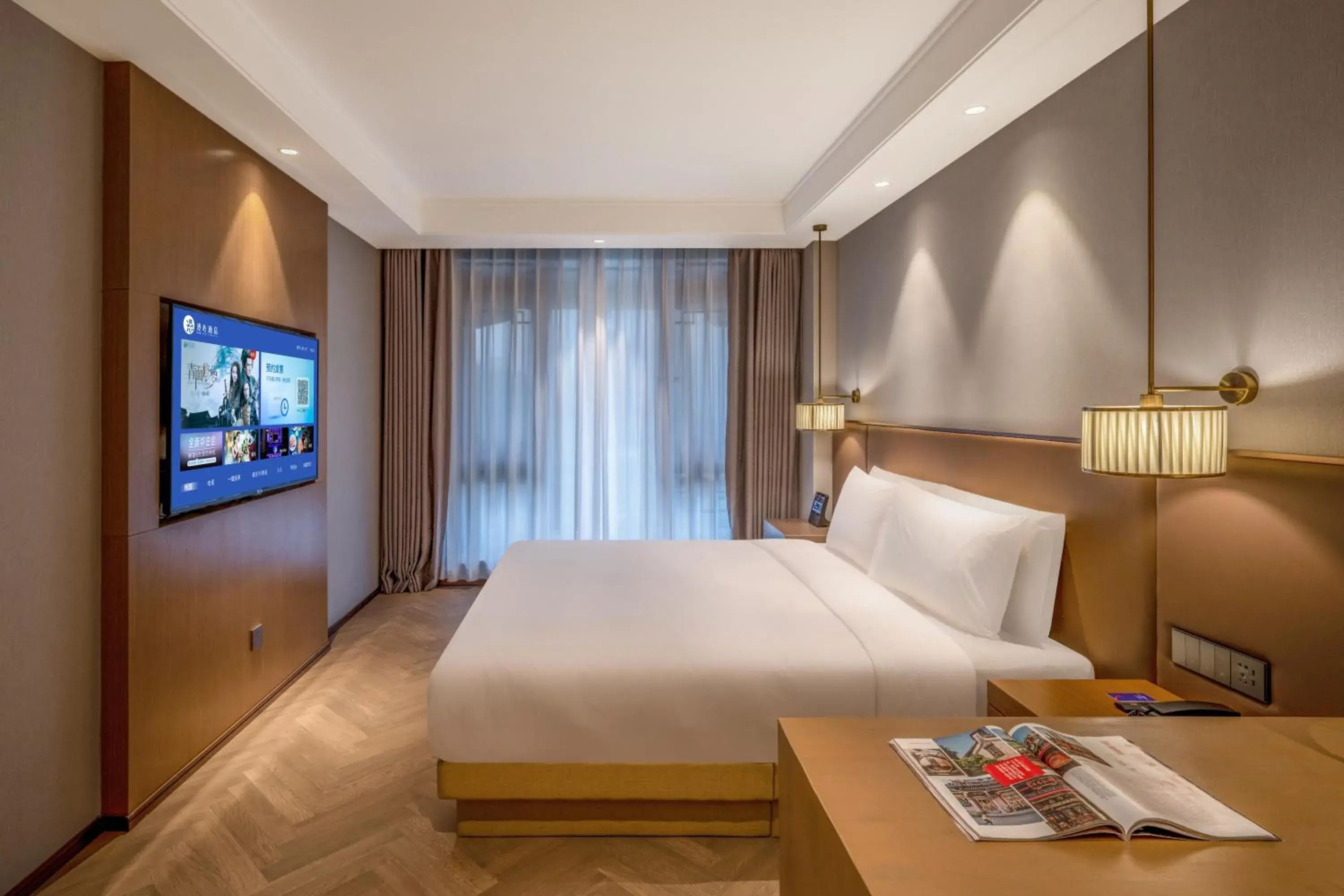 Superior Double Room in Manxin Hotel Qingdao Xindu Superior Double Room in Manxin Hotel Qingdao Xindu