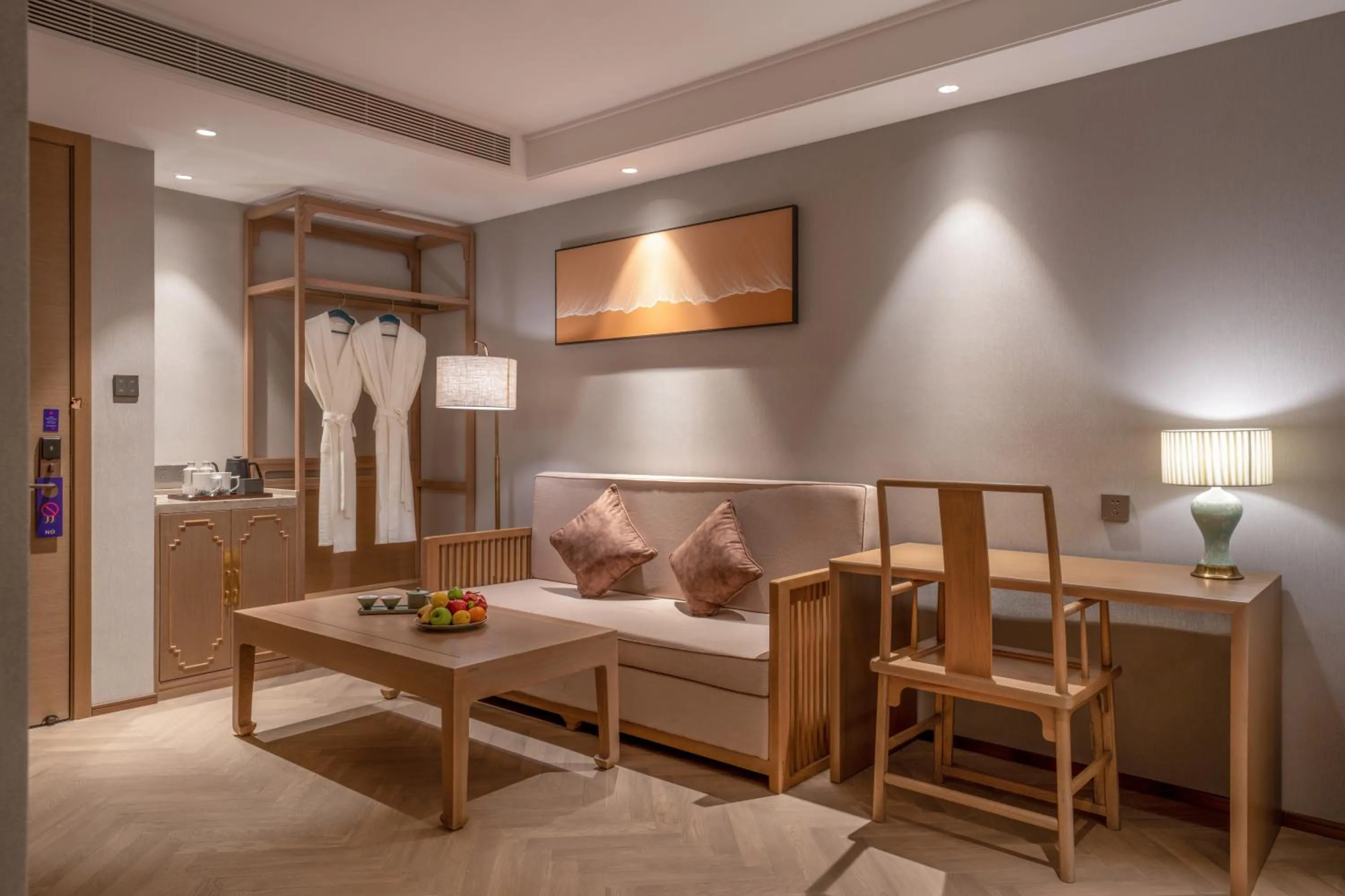 Superior Twin Room in Manxin Hotel Qingdao Xindu
