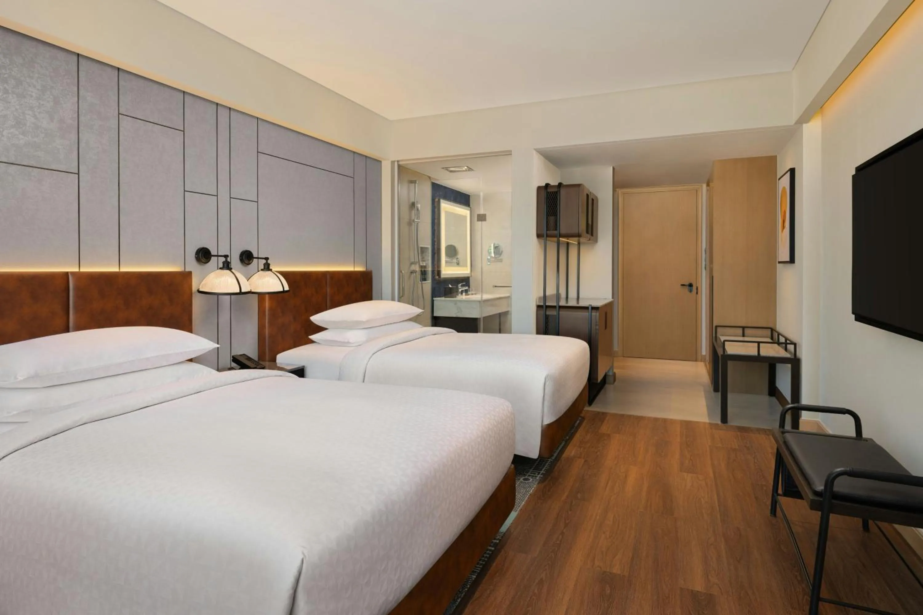 Bedroom, Bed in Four Points by Sheraton Amritsar, Mall Road