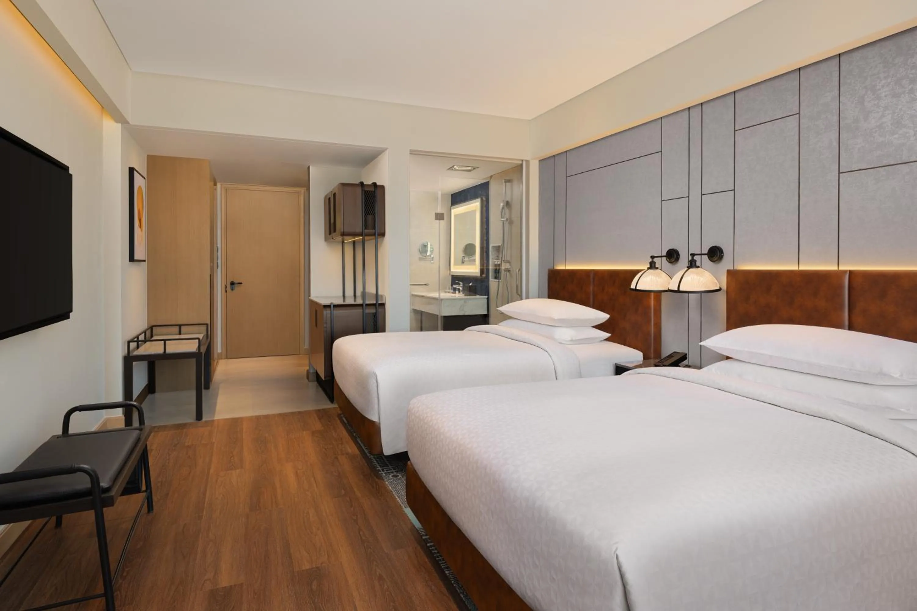 Bedroom, Bed in Four Points by Sheraton Amritsar, Mall Road