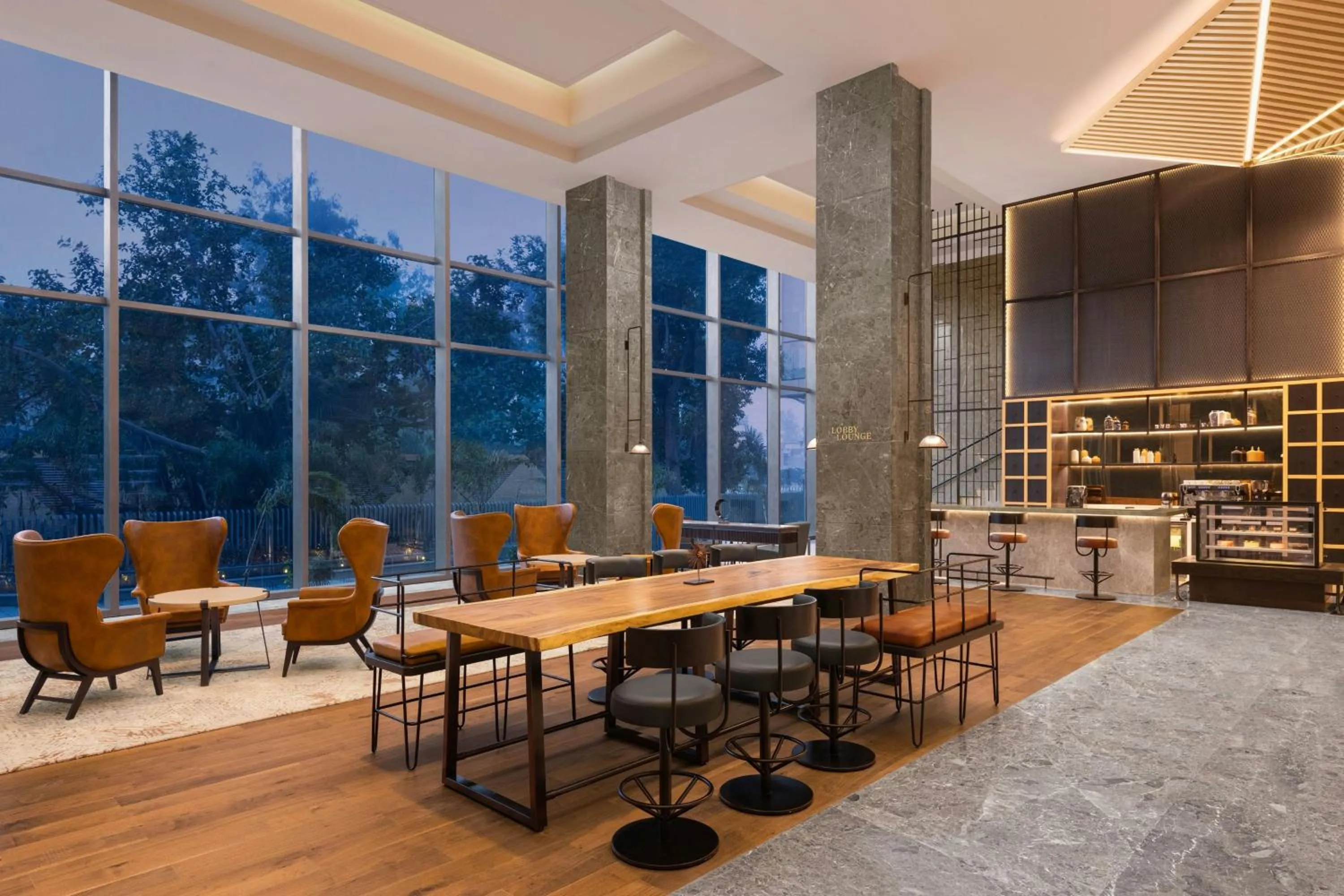 Lobby or reception in Four Points by Sheraton Amritsar, Mall Road