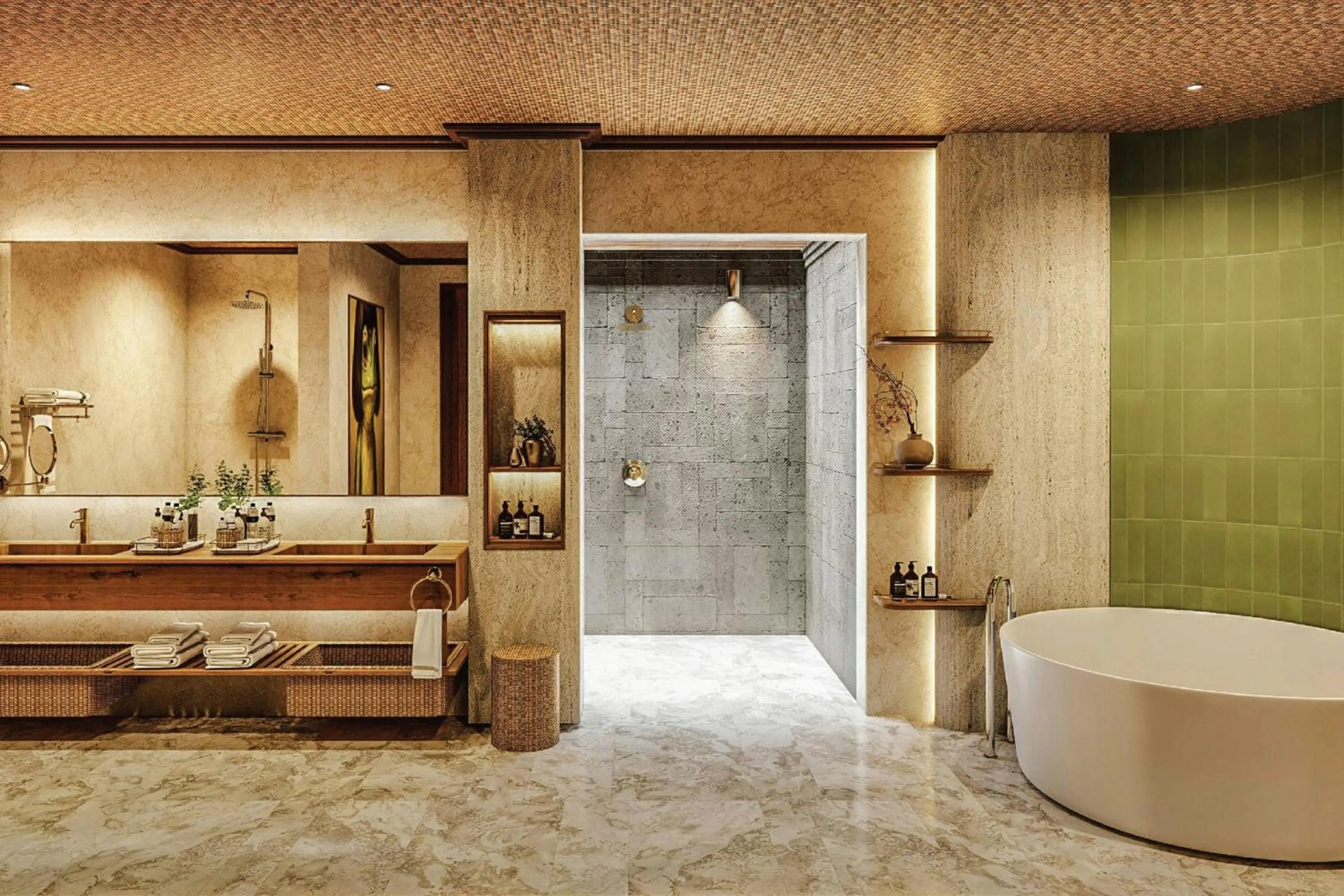 Bathroom in Hiliwatu, Bali Ubud, a Tribute Portfolio Resort