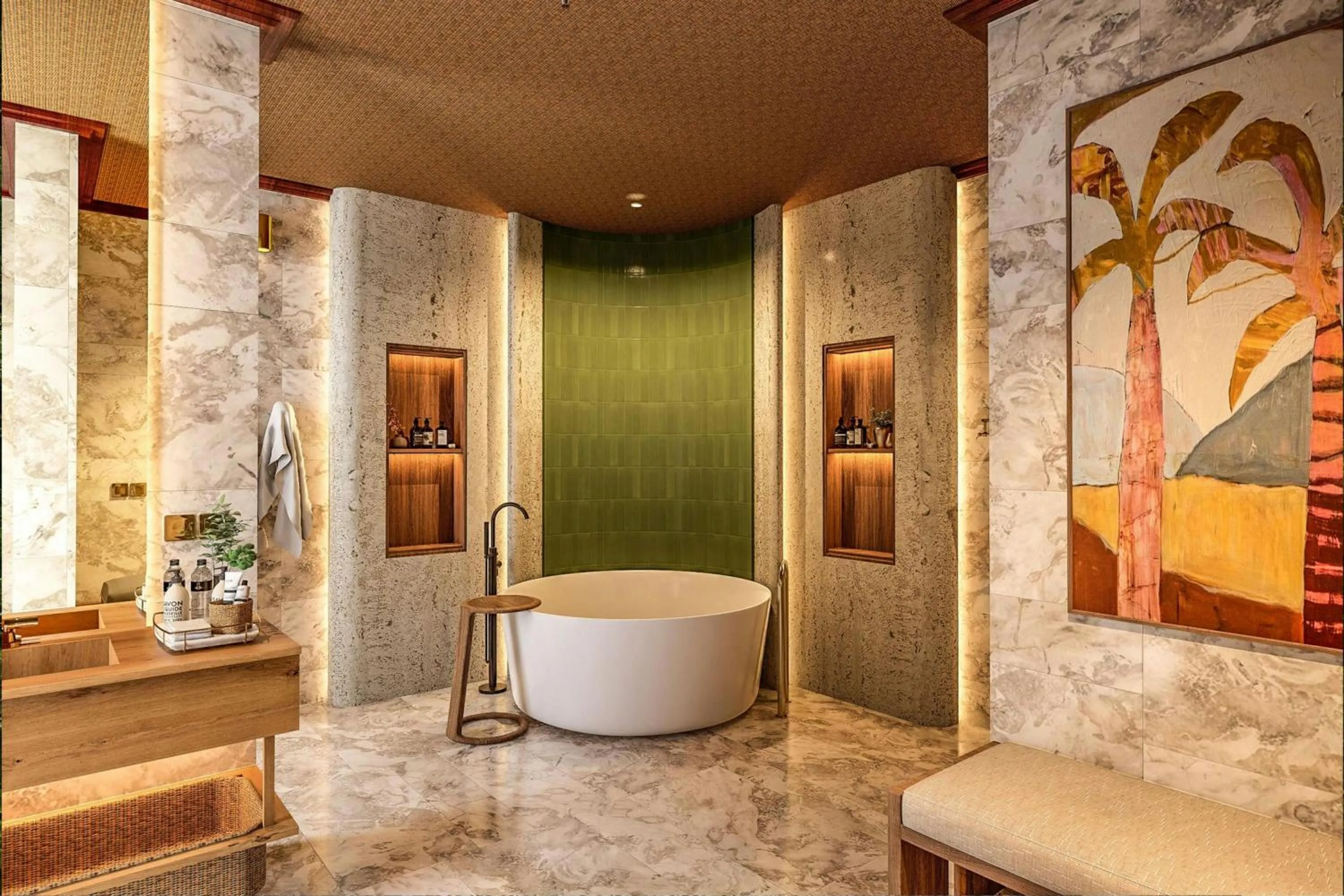 Bathroom in Hiliwatu, Bali Ubud, a Tribute Portfolio Resort