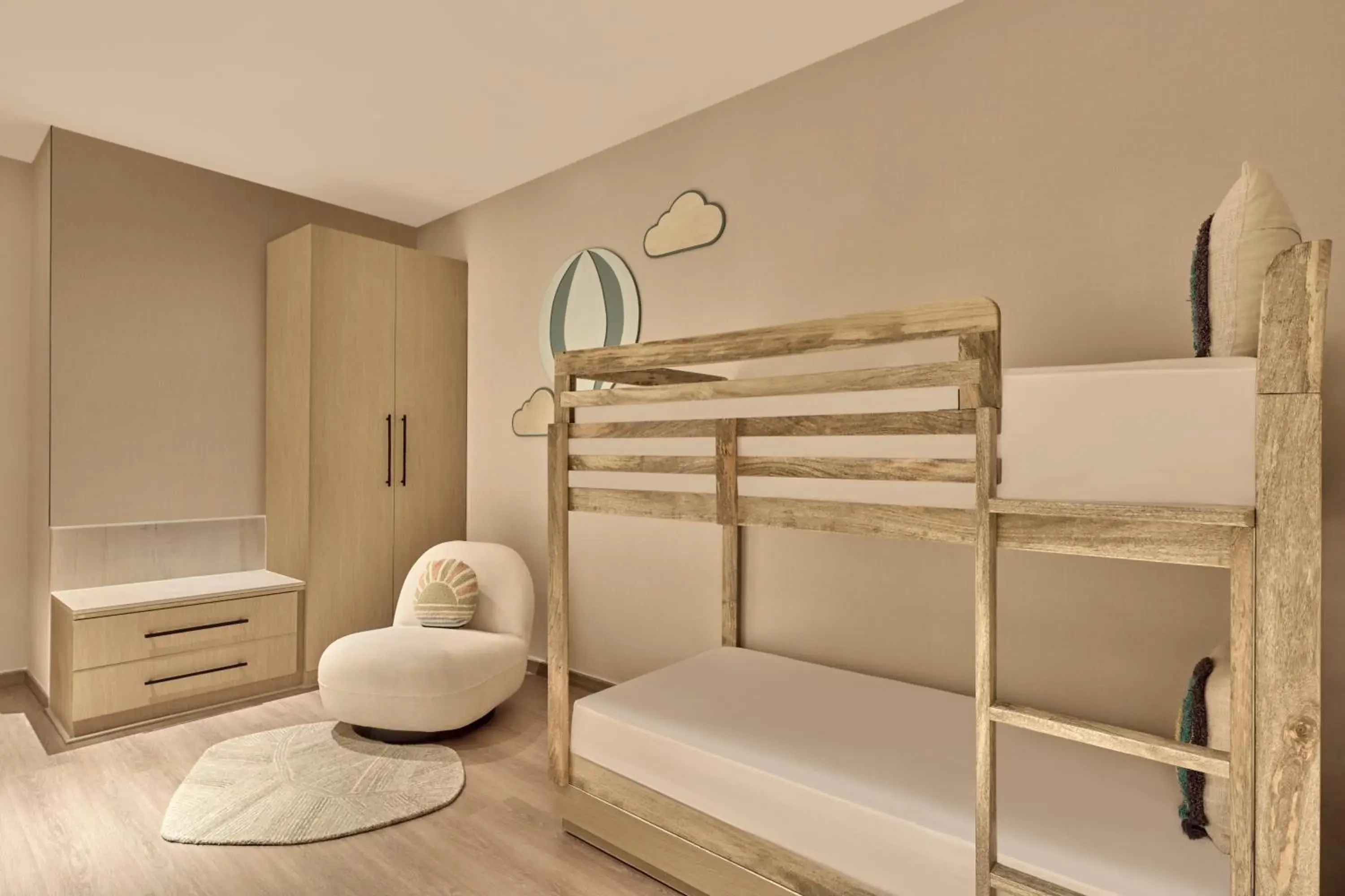 Family Room with King Bed and Single Bed - Balcony in The Westin Jaipur Kant Kalwar Resort and Spa Family Room with King Bed and Single Bed - Balcony in The Westin Jaipur Kant Kalwar Resort and Spa