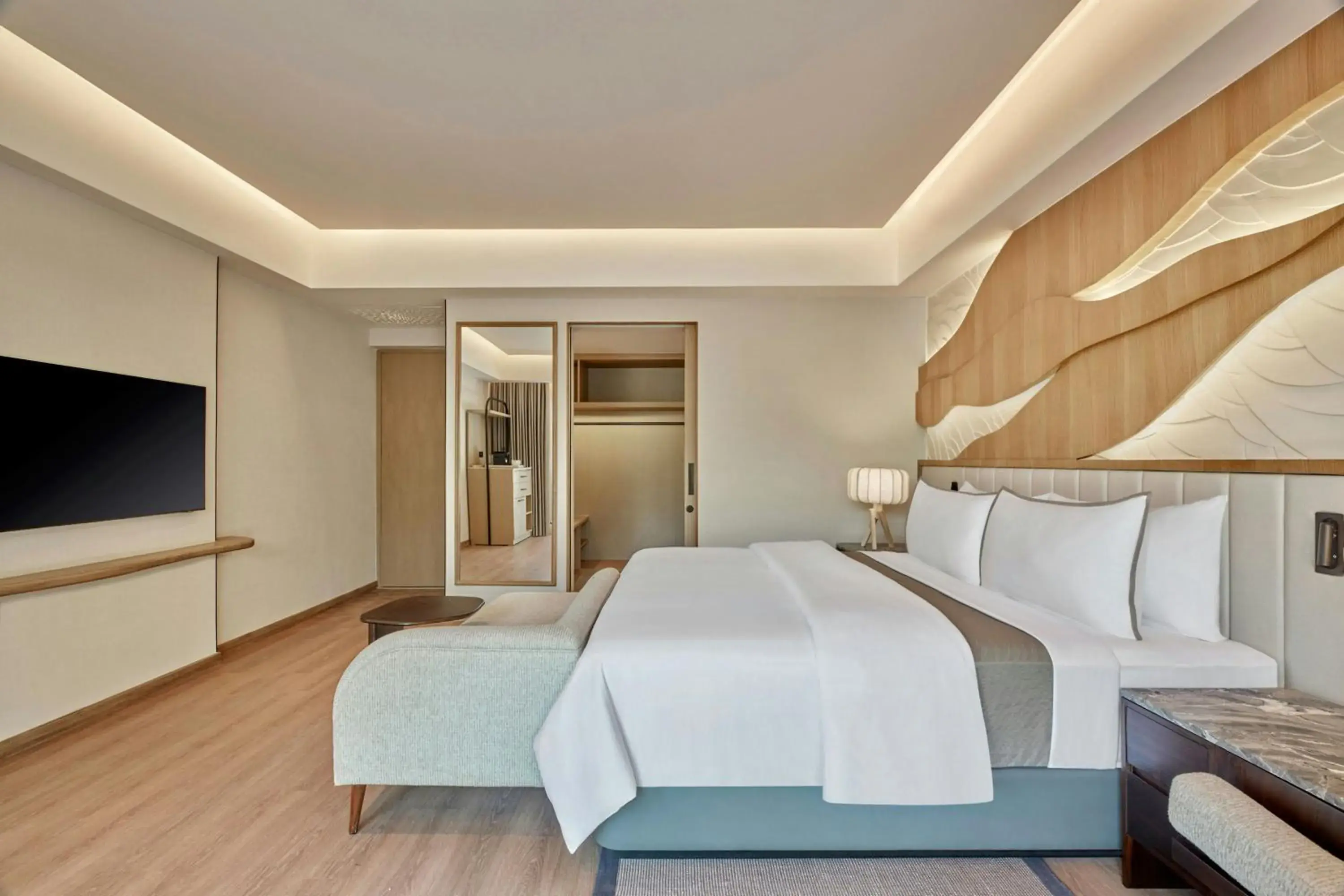 Executive Villa with King Bed, Balcony and Plunge Pool - Resort View in The Westin Jaipur Kant Kalwar Resort and Spa Executive Villa with King Bed, Balcony and Plunge Pool - Resort View in The Westin Jaipur Kant Kalwar Resort and Spa