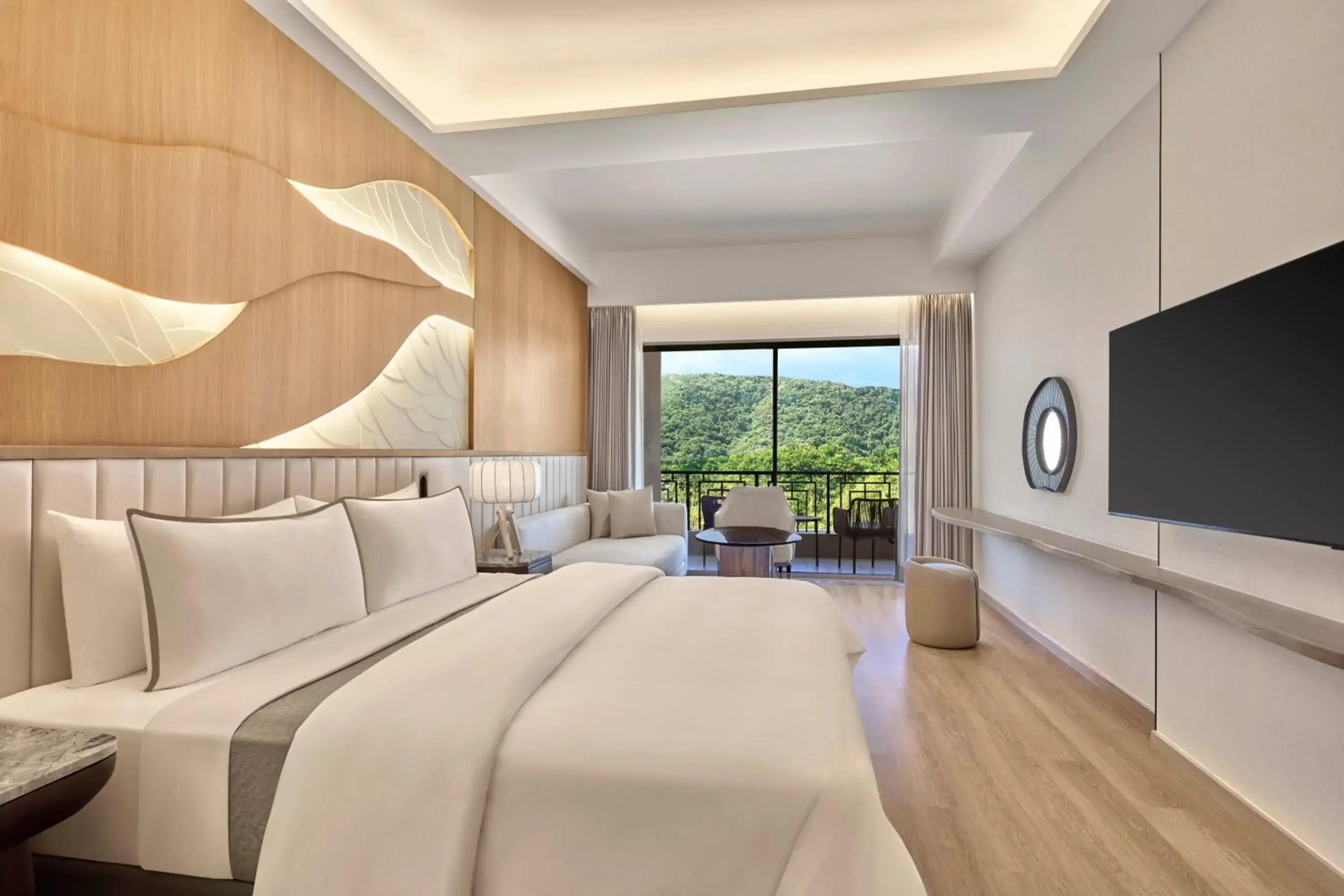 Family Room with King Bed and Single Bed - Balcony in The Westin Jaipur Kant Kalwar Resort and Spa Family Room with King Bed and Single Bed - Balcony in The Westin Jaipur Kant Kalwar Resort and Spa