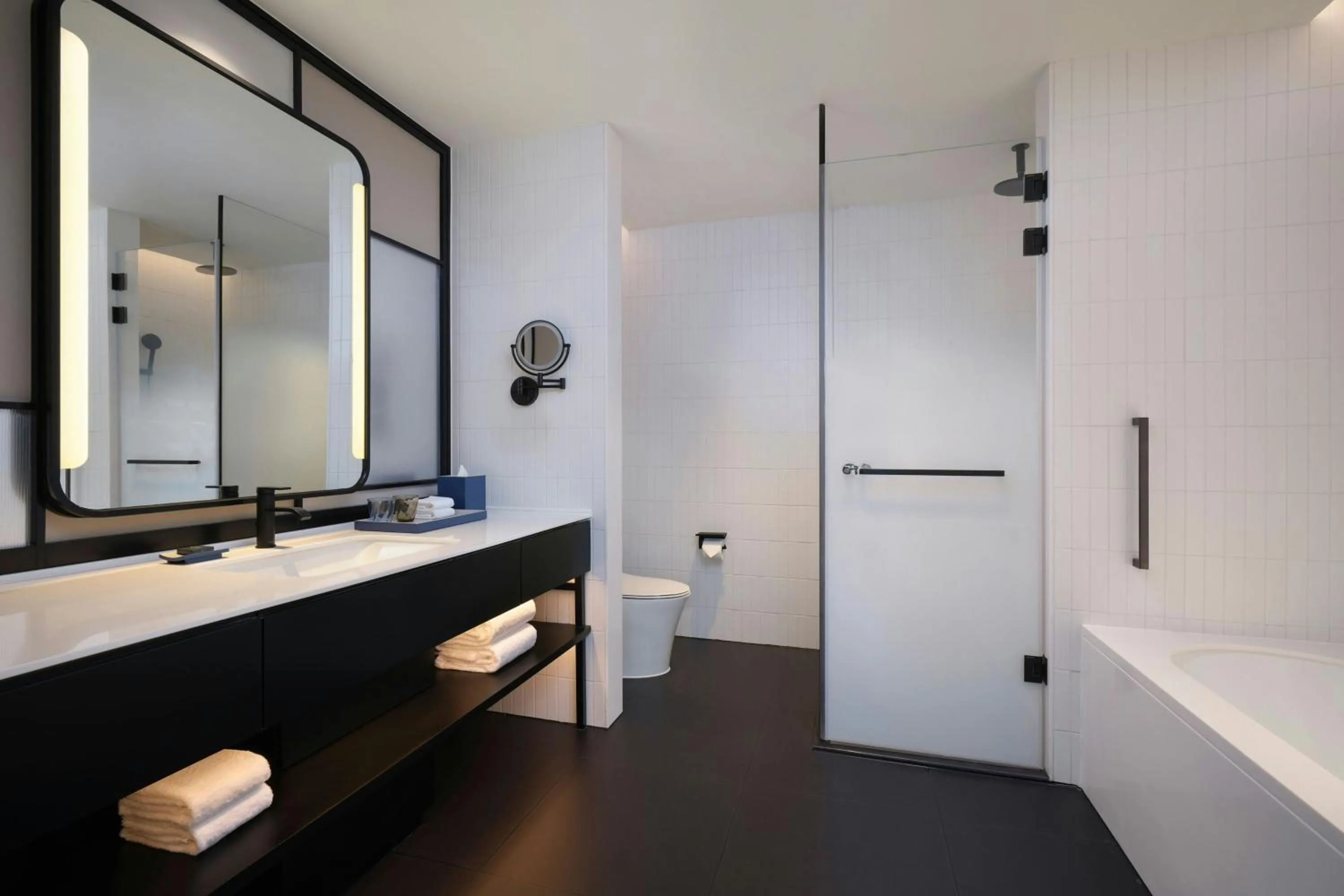 Bathroom in Aloft Shanghai Hongqiao
