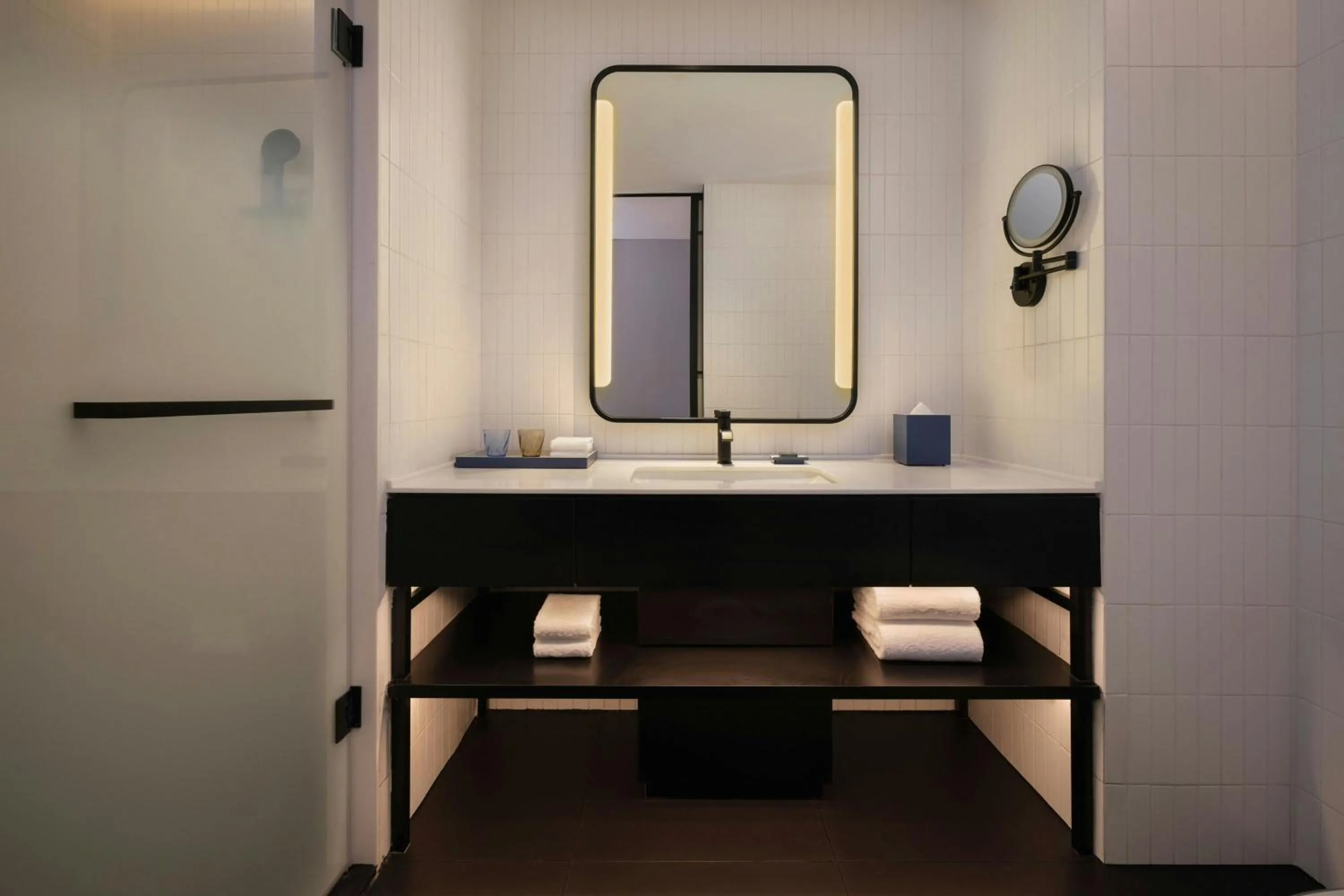 Bathroom in Aloft Shanghai Hongqiao