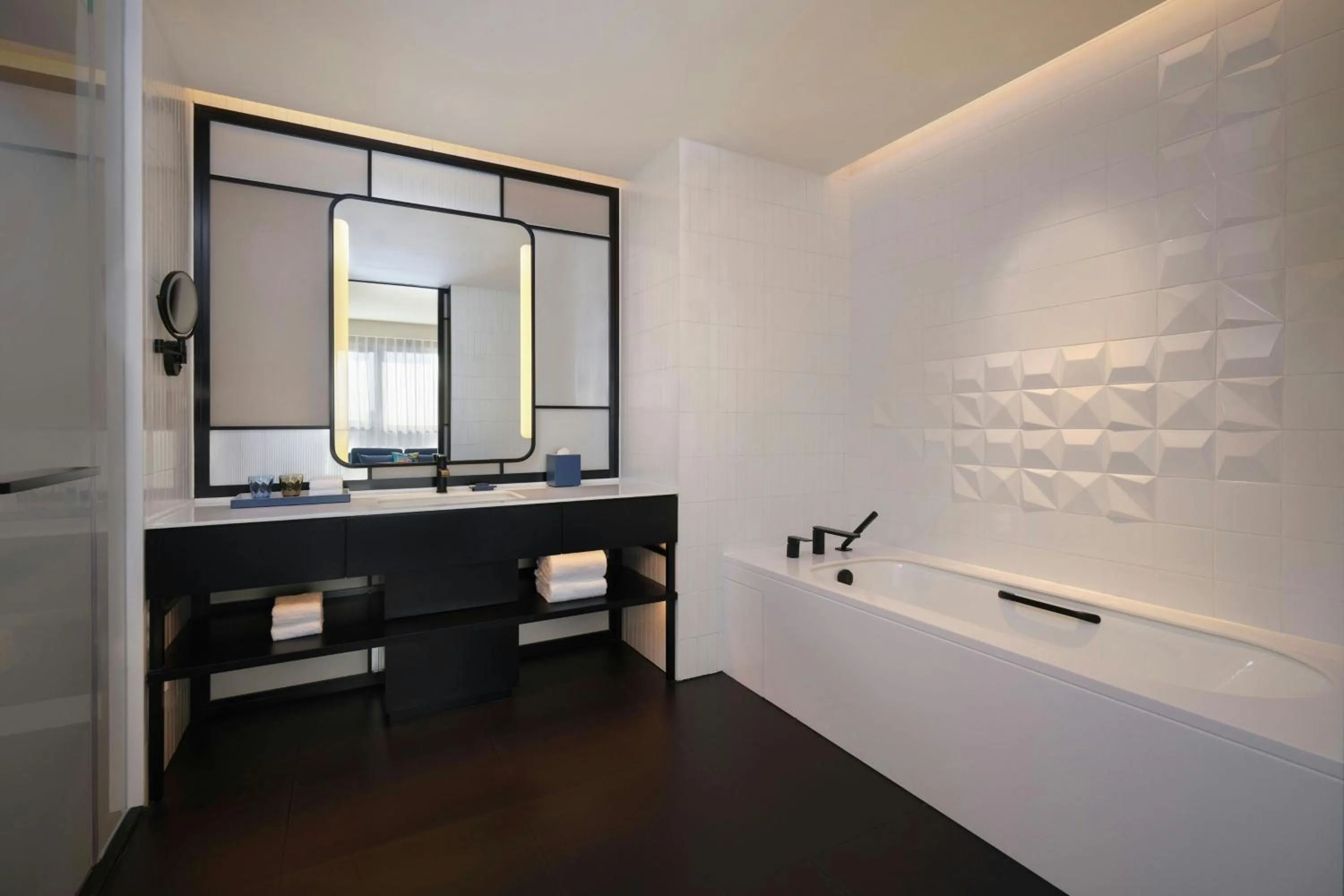 Bathroom in Aloft Shanghai Hongqiao