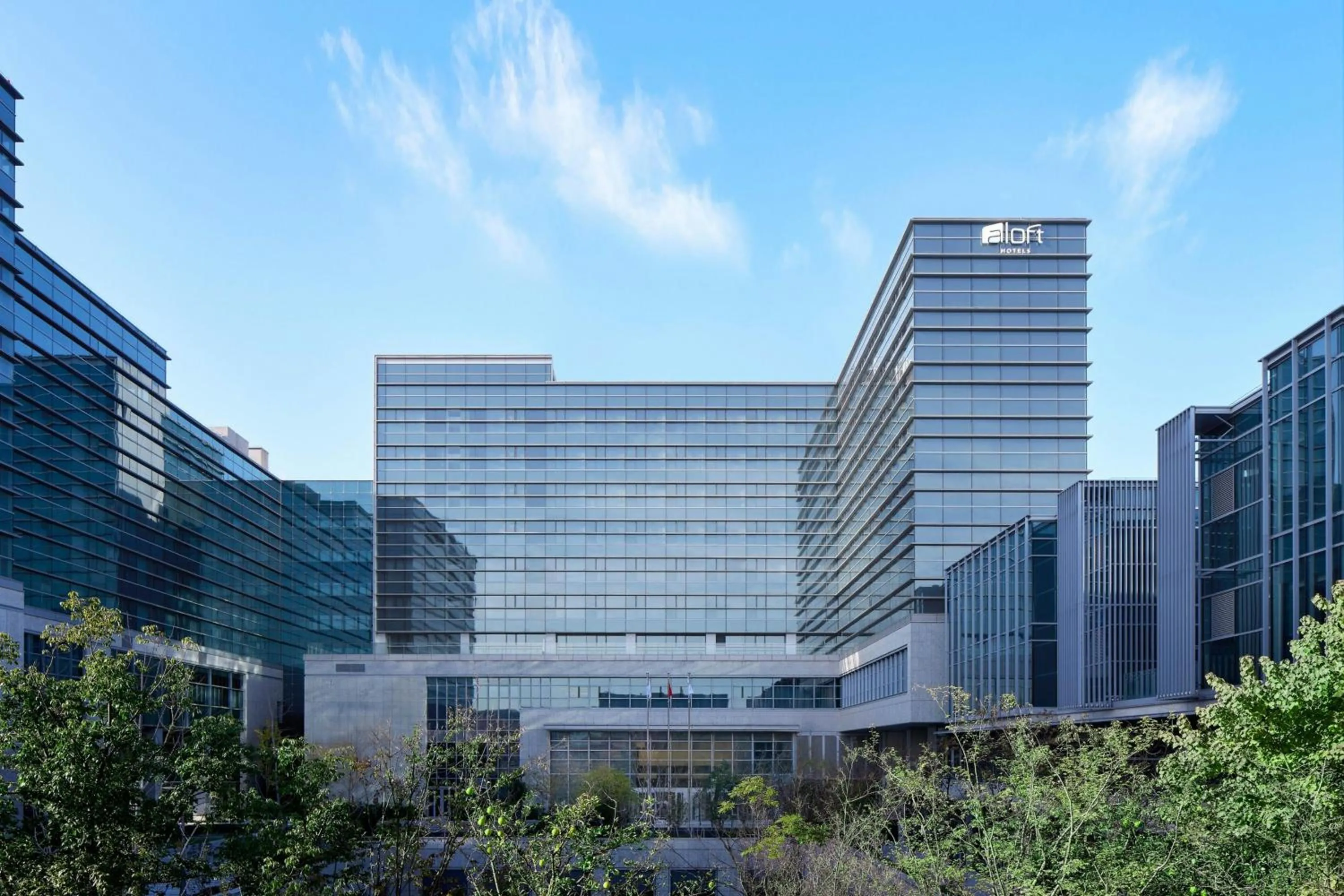 Property building in Aloft Shanghai Hongqiao