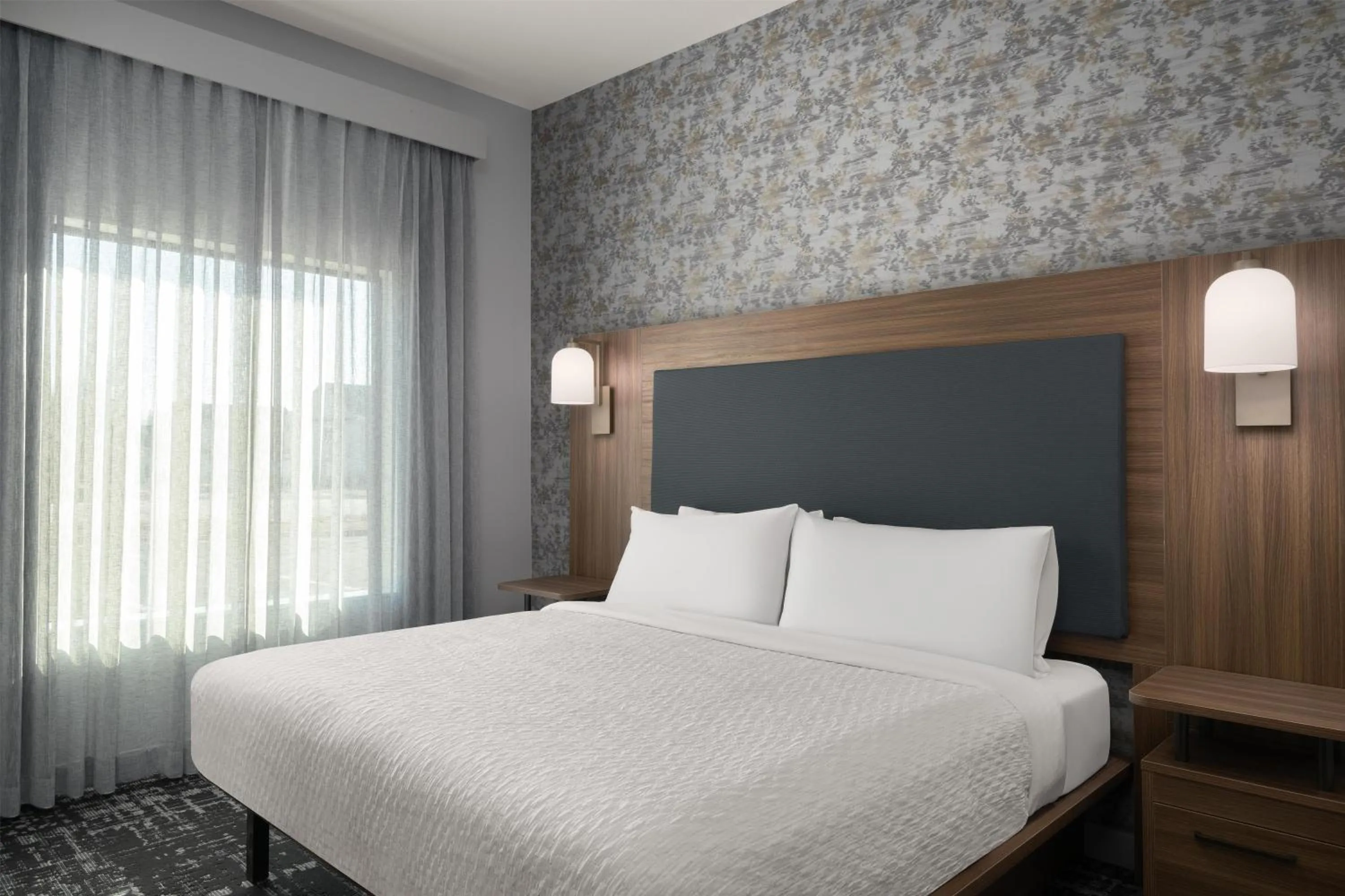 Bed in Homewood Suites By Hilton Covington, Ga