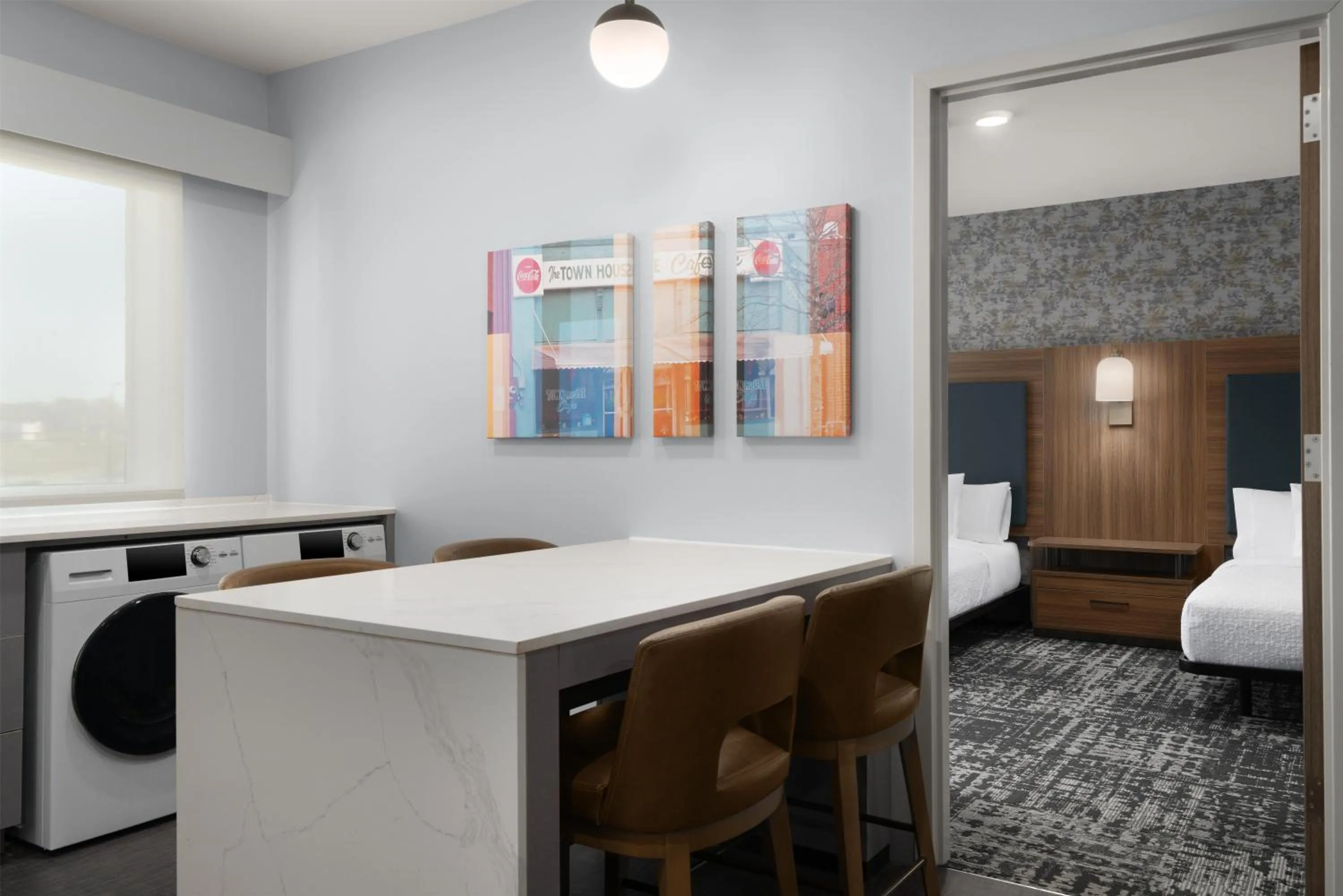 Photo of the whole room, Bed in Homewood Suites By Hilton Covington, Ga