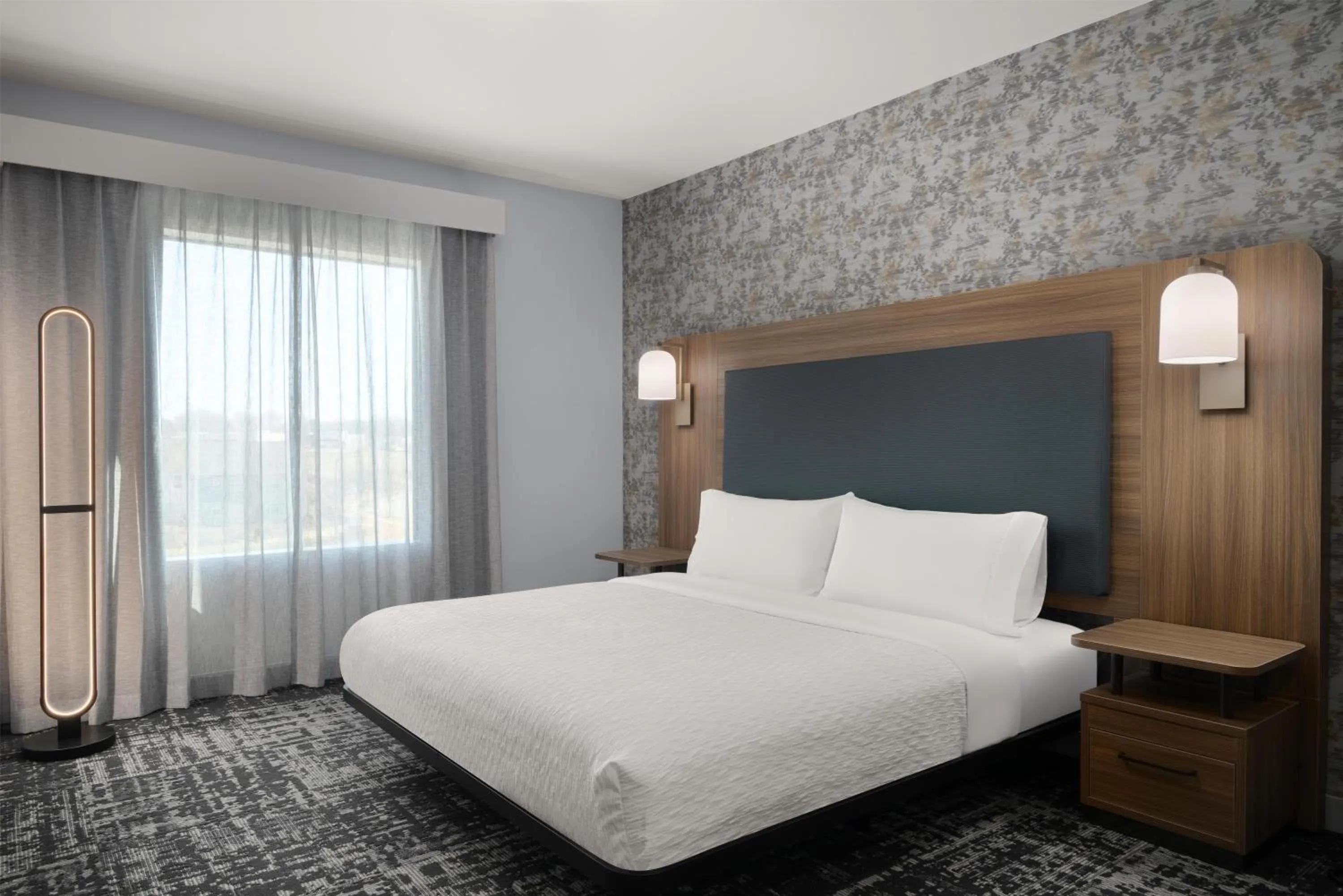 Bed in Homewood Suites By Hilton Covington, Ga