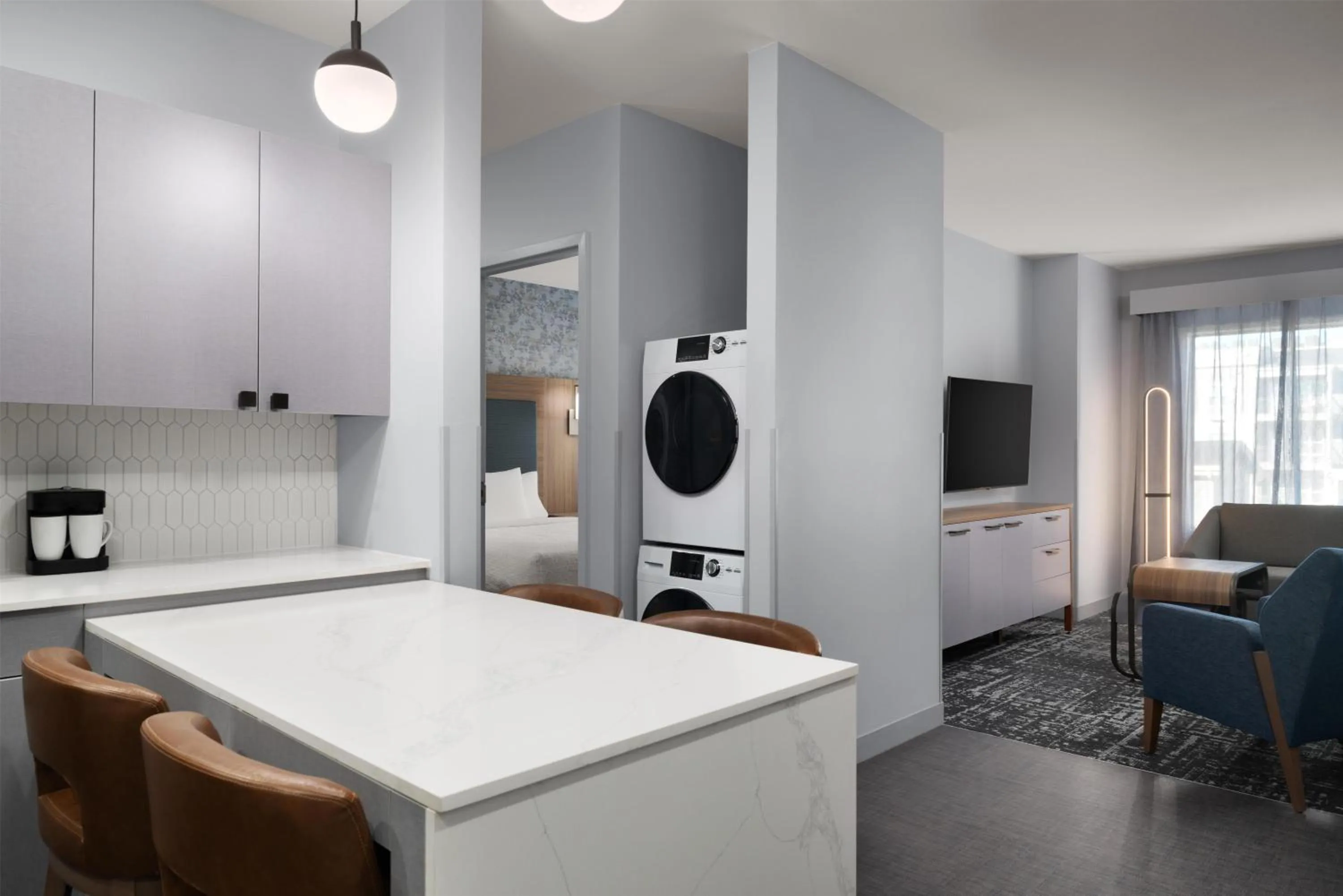 Living room in Homewood Suites By Hilton Covington, Ga