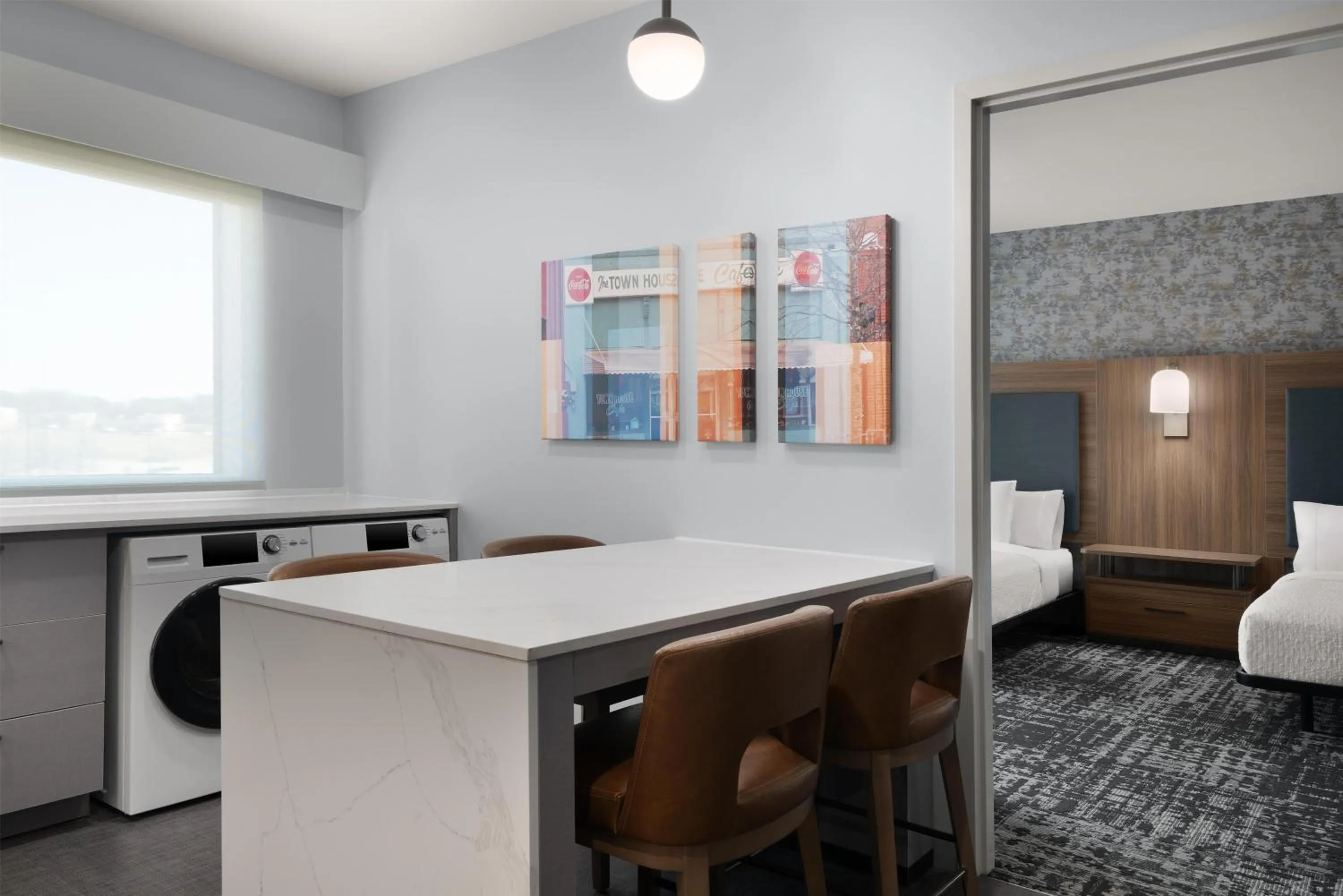 Photo of the whole room in Homewood Suites By Hilton Covington, Ga