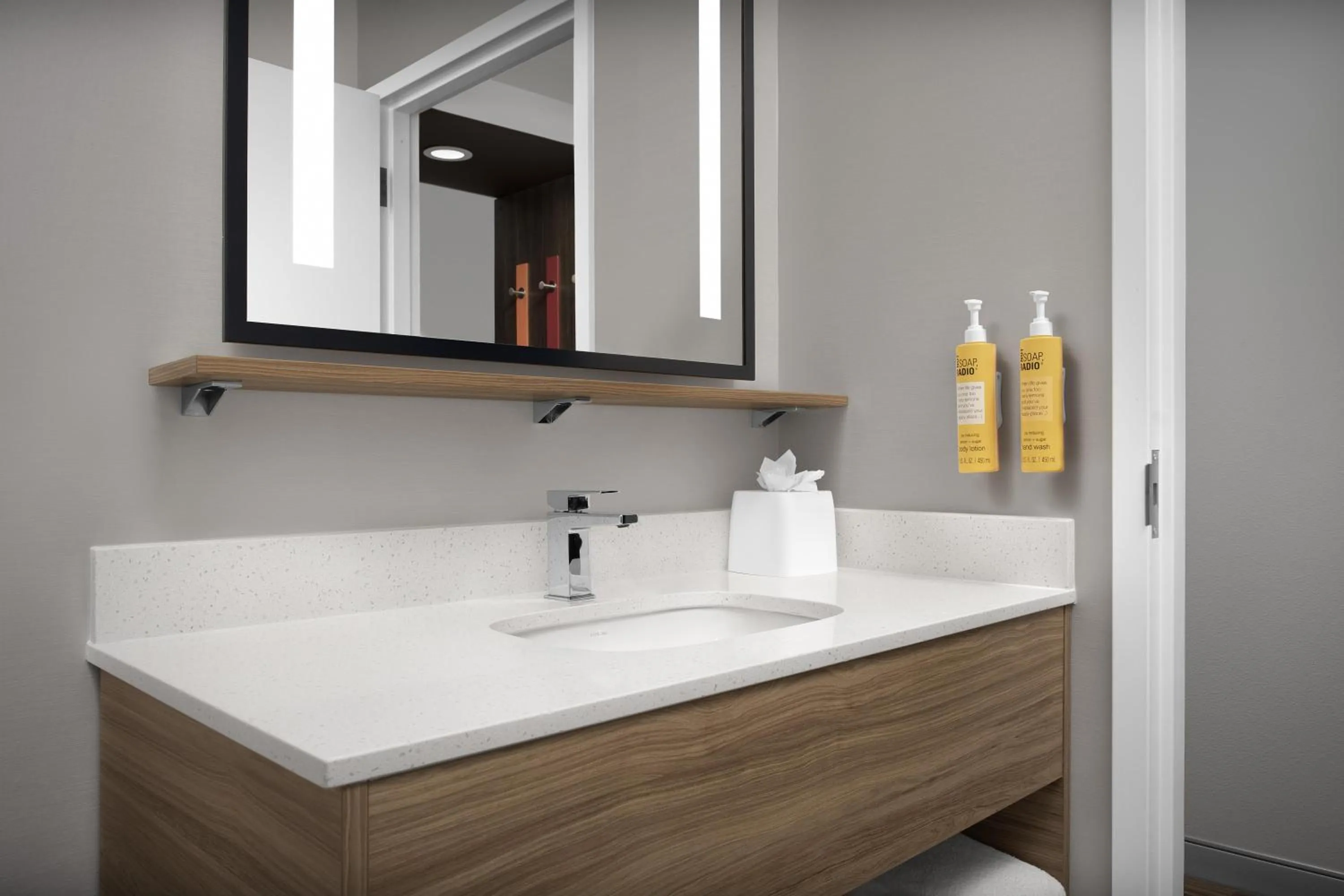 Bathroom in Tru By Hilton Concord Charlotte