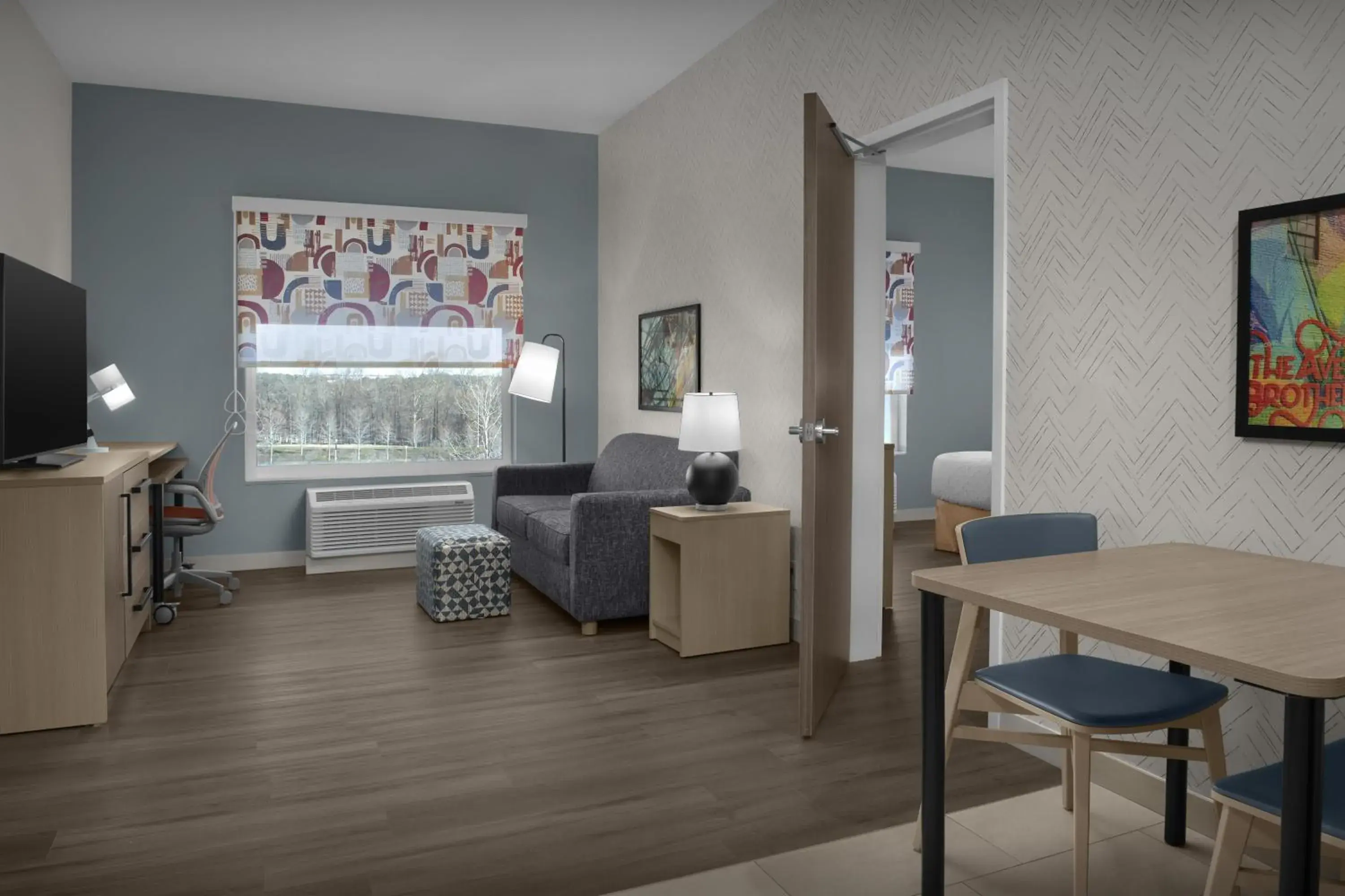 One-Bedroom King Suite - Hearing Accessible in Home2 Suites By Hilton Concord Charlotte One-Bedroom King Suite - Hearing Accessible in Home2 Suites By Hilton Concord Charlotte