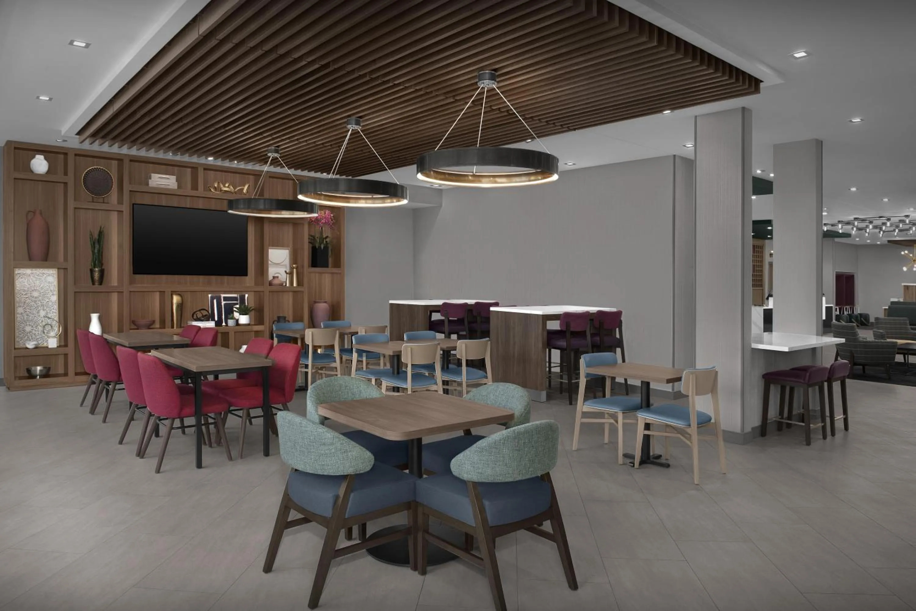 Breakfast in Home2 Suites By Hilton Concord Charlotte