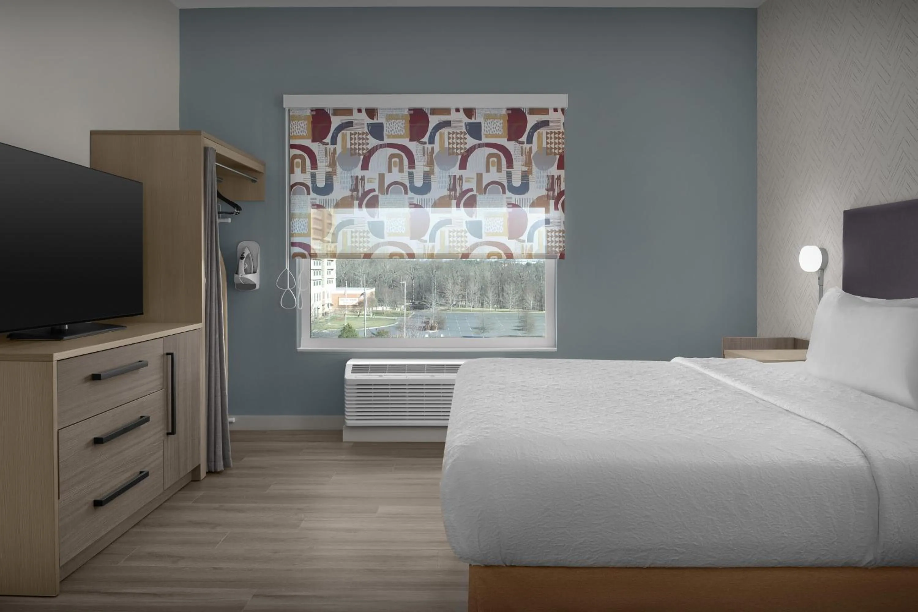 Bed in Home2 Suites By Hilton Concord Charlotte