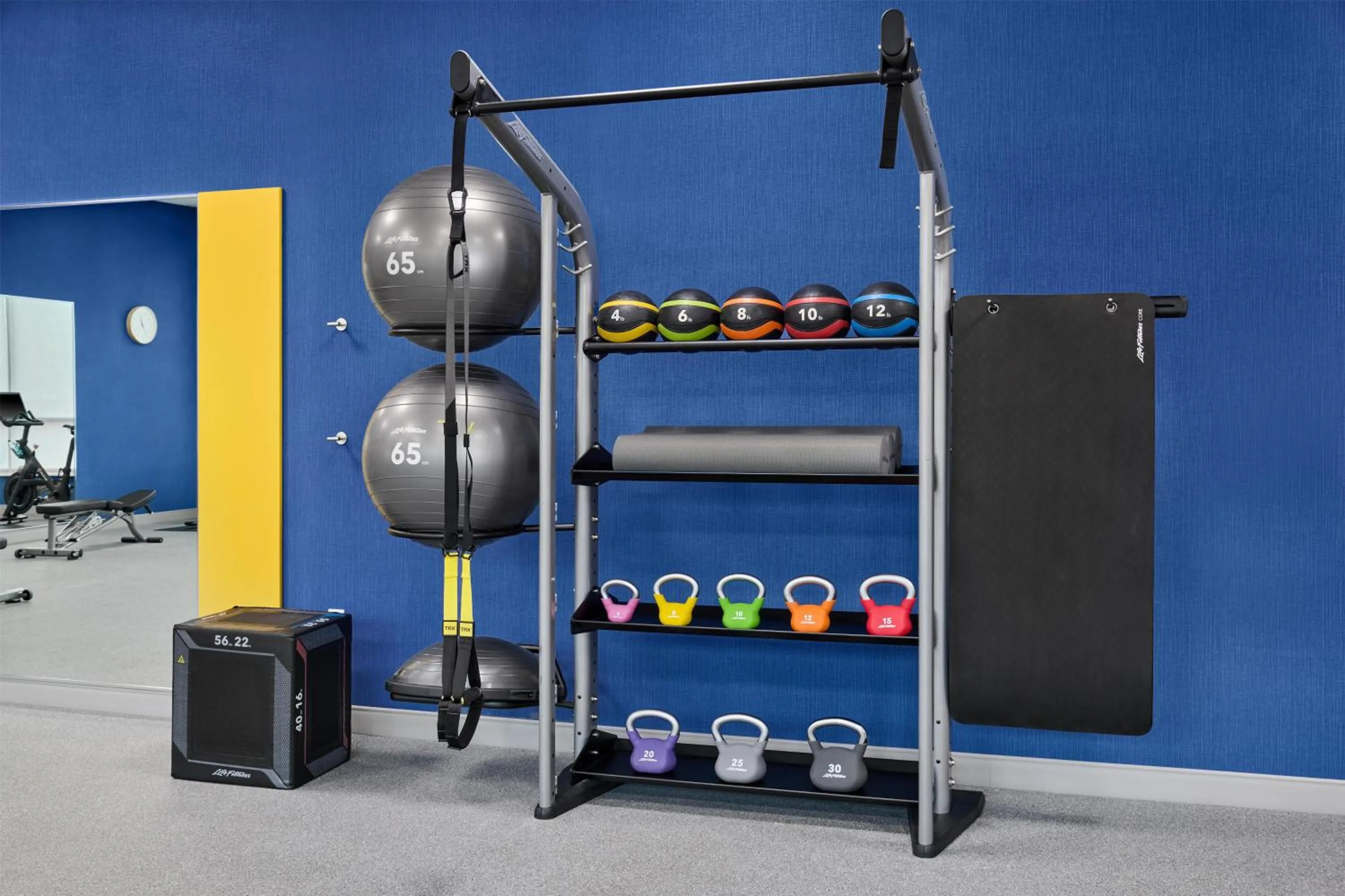 Fitness centre/facilities in Hampton Inn Midland West