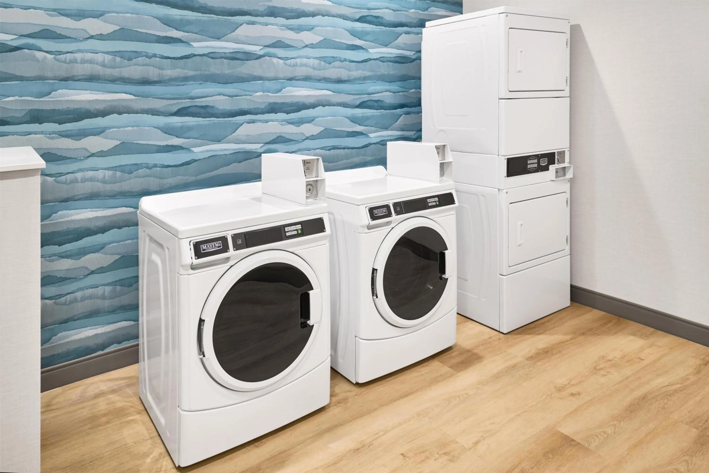 laundry in Hampton Inn Midland West