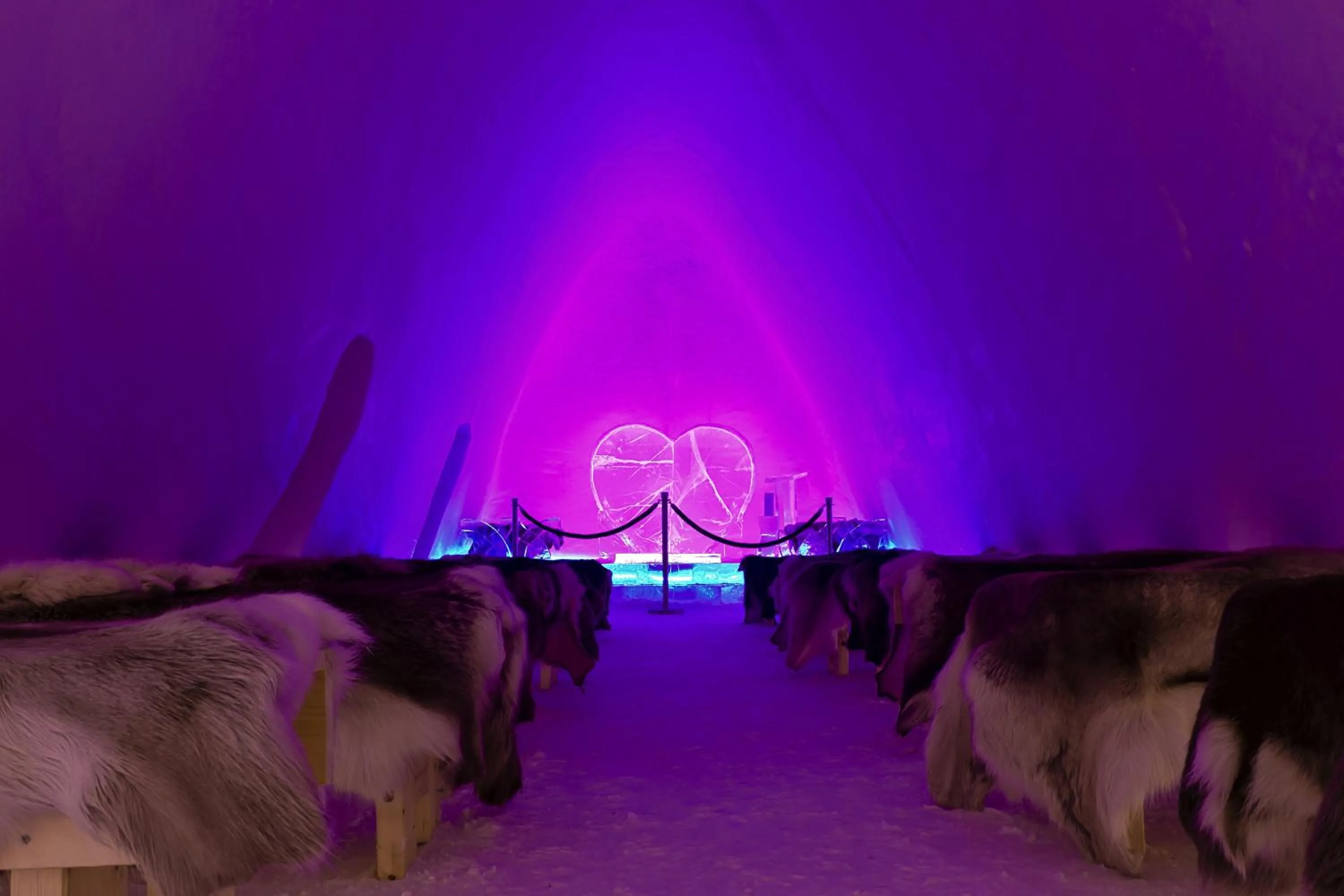 View (from property/room) in Hunderfossen Snow Hotel