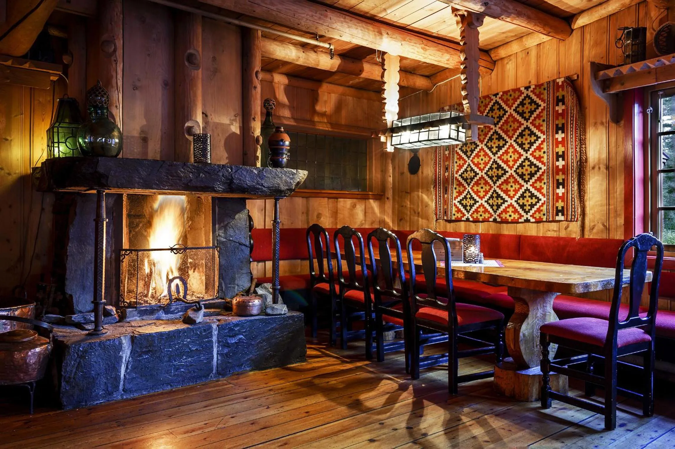 Restaurant/places to eat in Hunderfossen Snow Hotel
