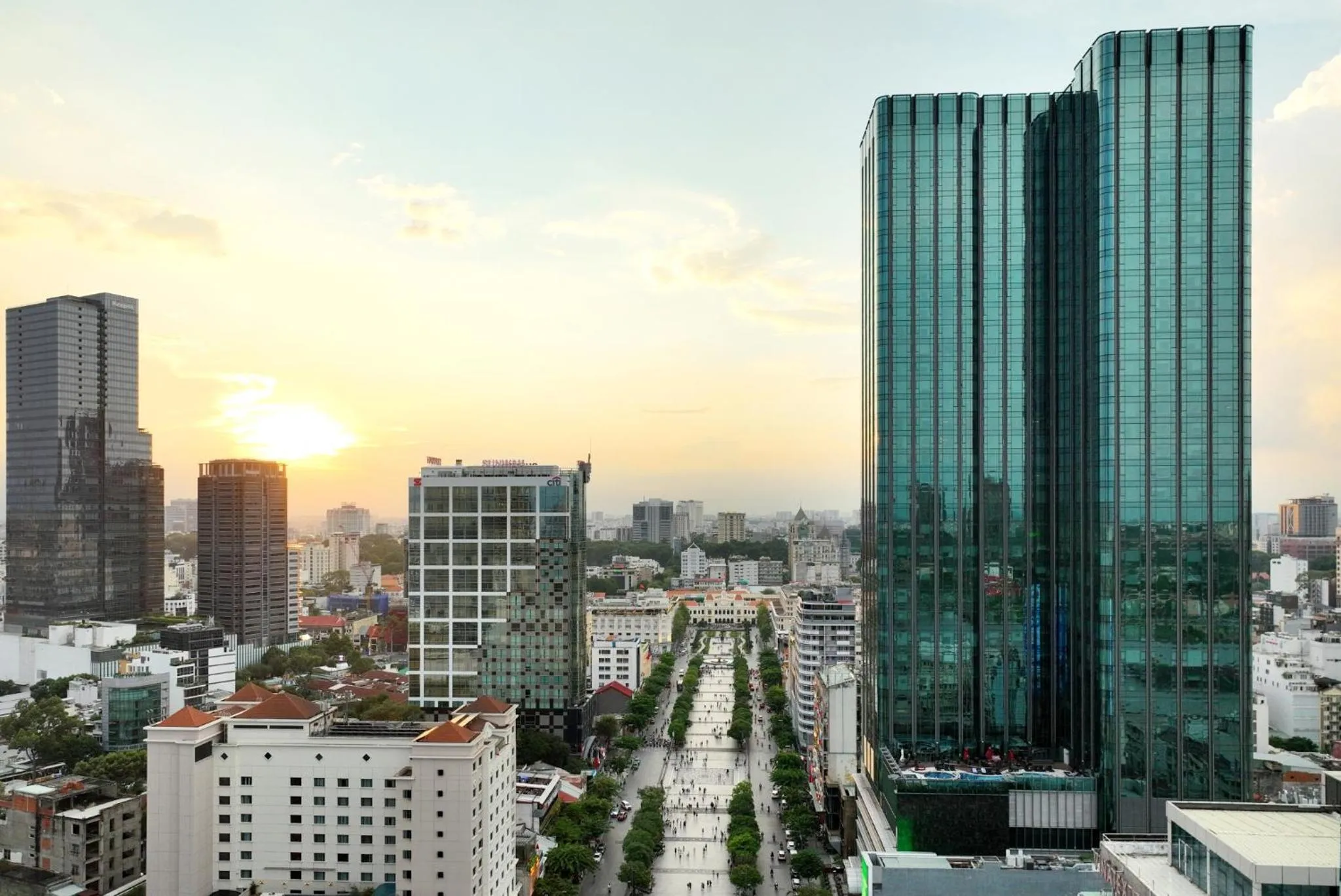 Property building in The Reverie Saigon Residential Suites
