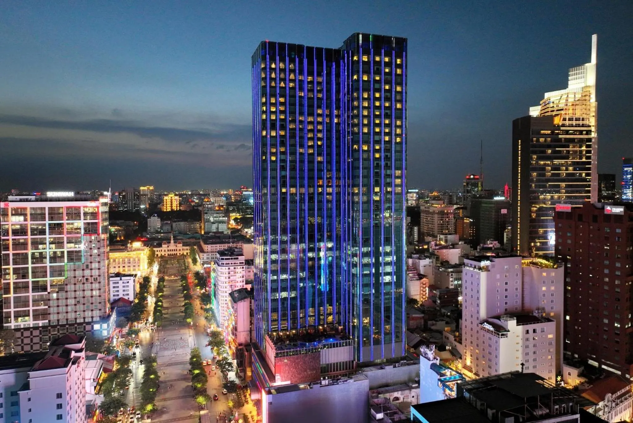 Property building in The Reverie Saigon Residential Suites