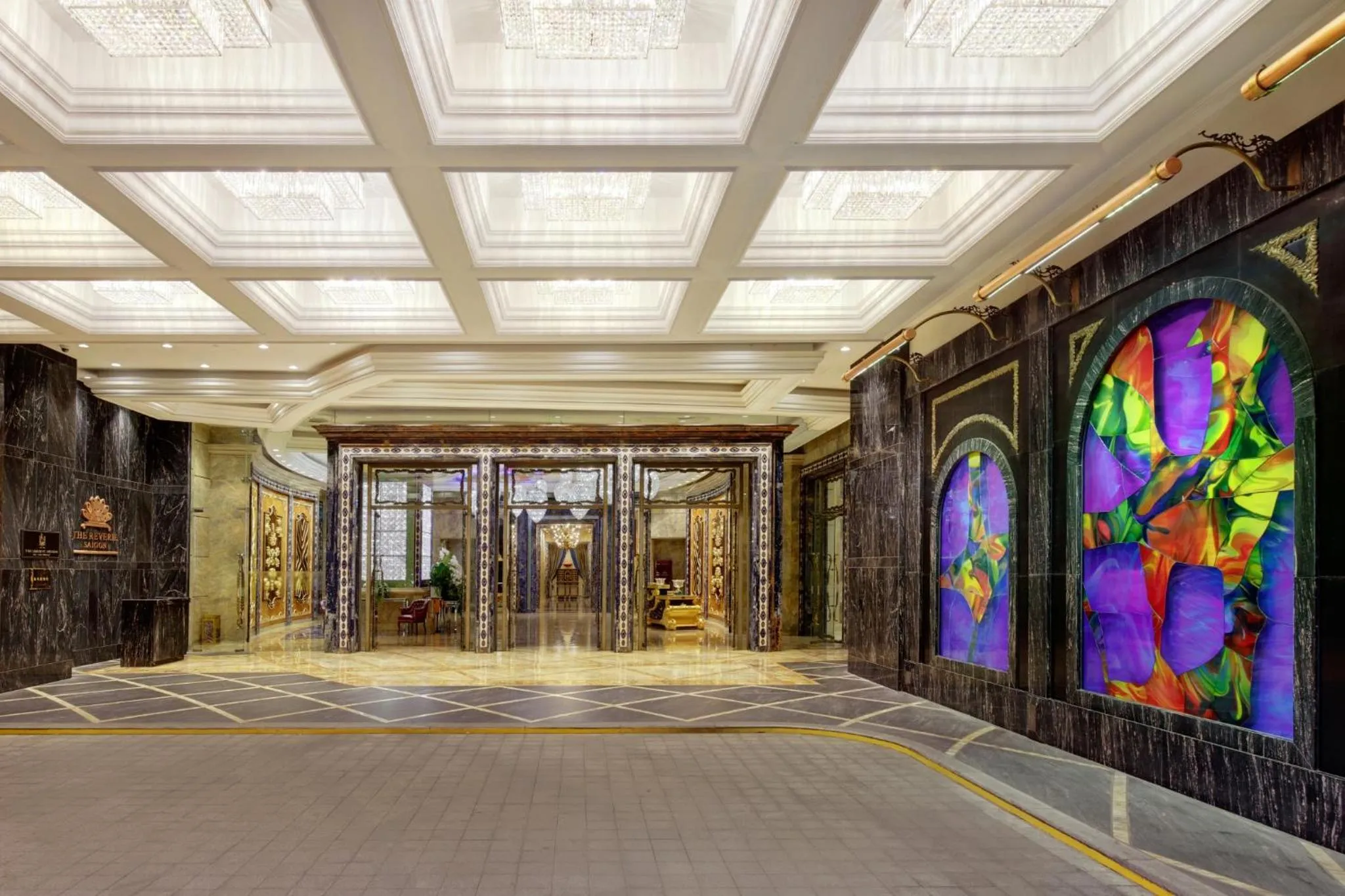 Facade/entrance in The Reverie Saigon Residential Suites