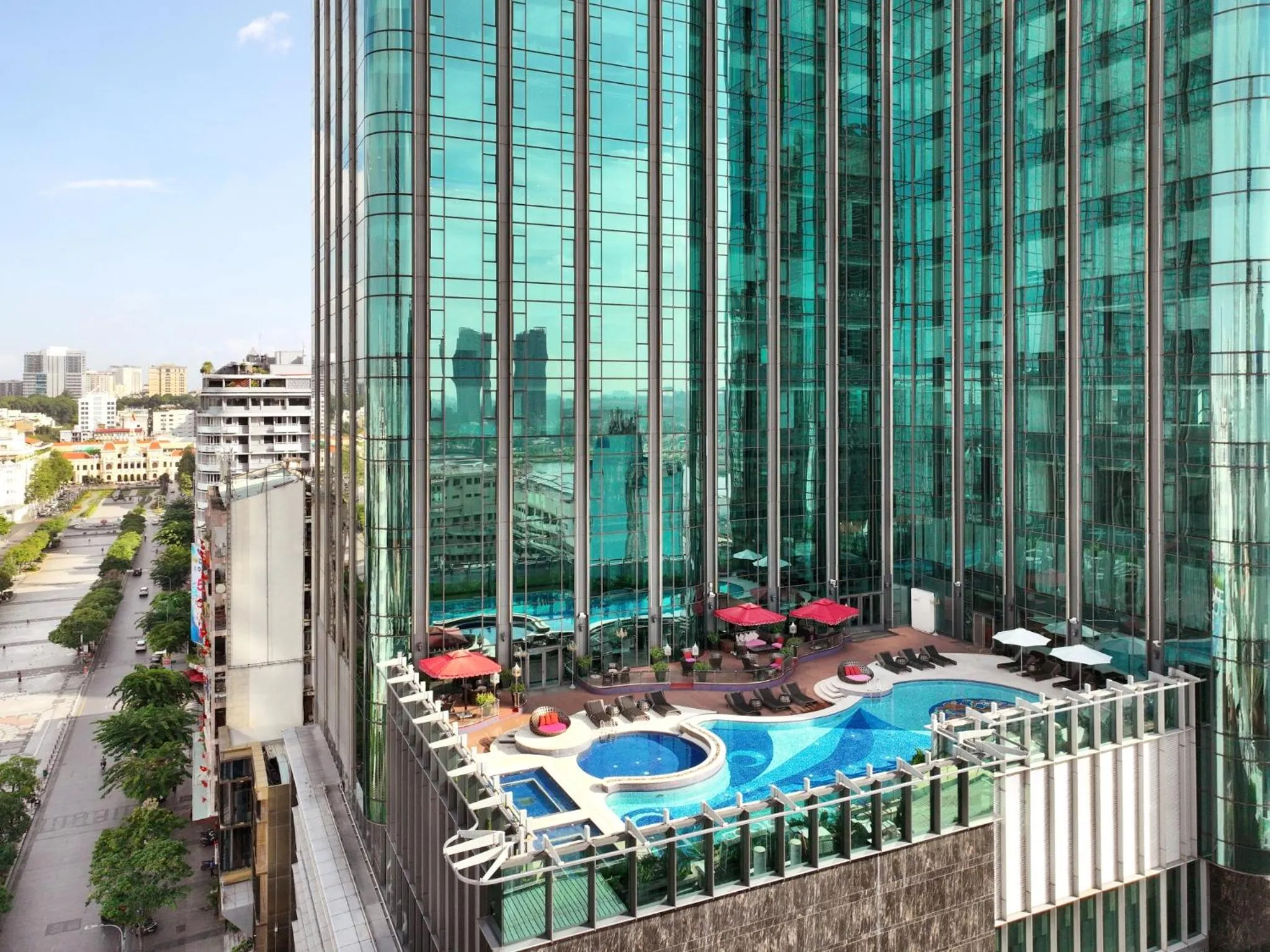 Property building in The Reverie Saigon Residential Suites