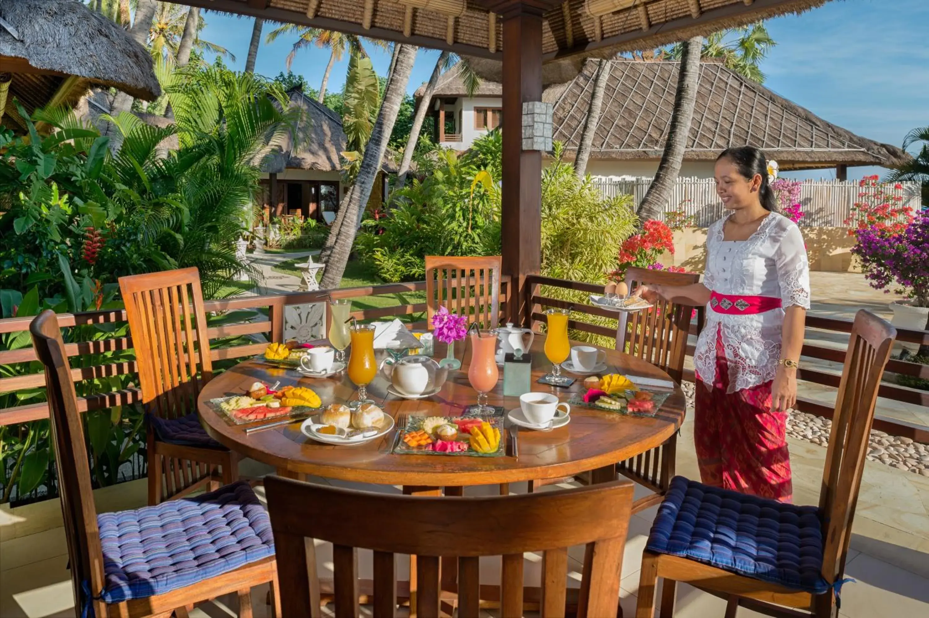 Restaurant/places to eat in Palm Garden Amed Beach & Spa Resort Bali Restaurant/places to eat in Palm Garden Amed Beach & Spa Resort Bali