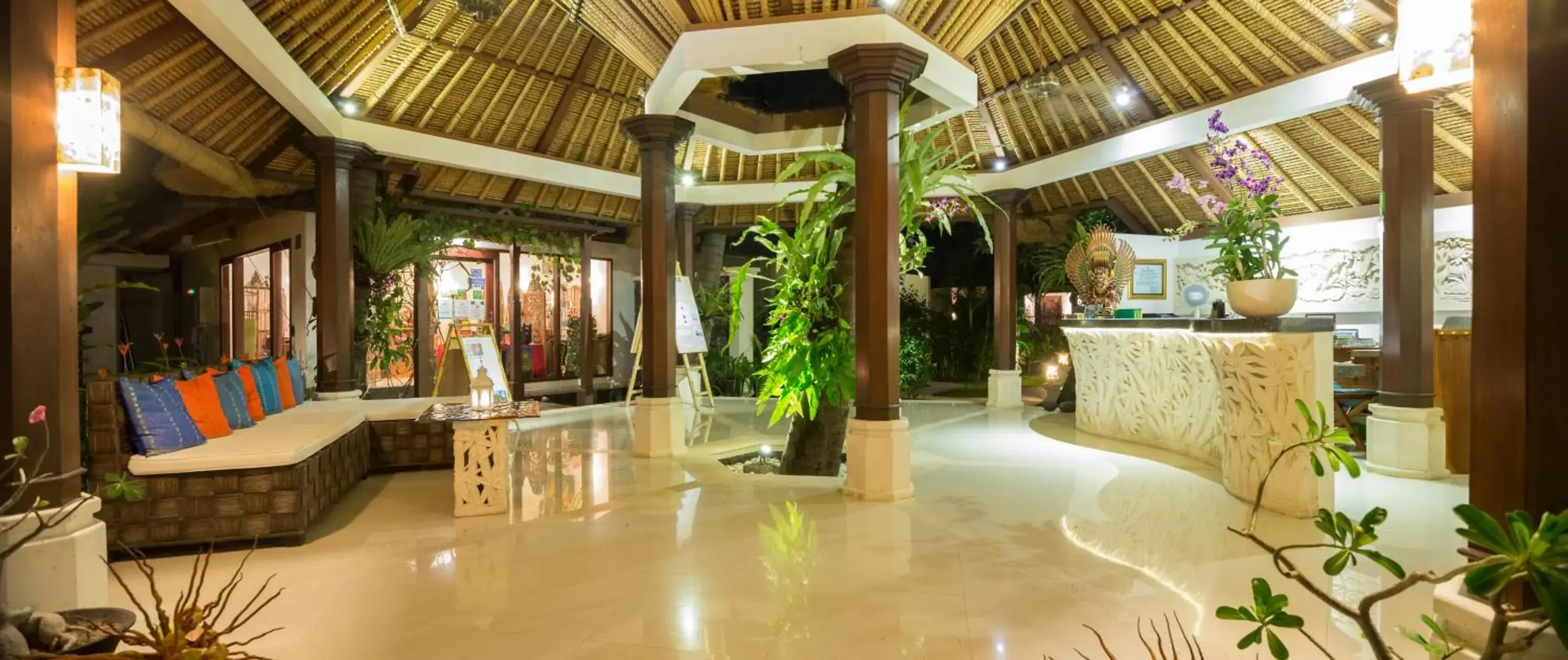 Lobby or reception in Palm Garden Amed Beach & Spa Resort Bali Lobby or reception in Palm Garden Amed Beach & Spa Resort Bali