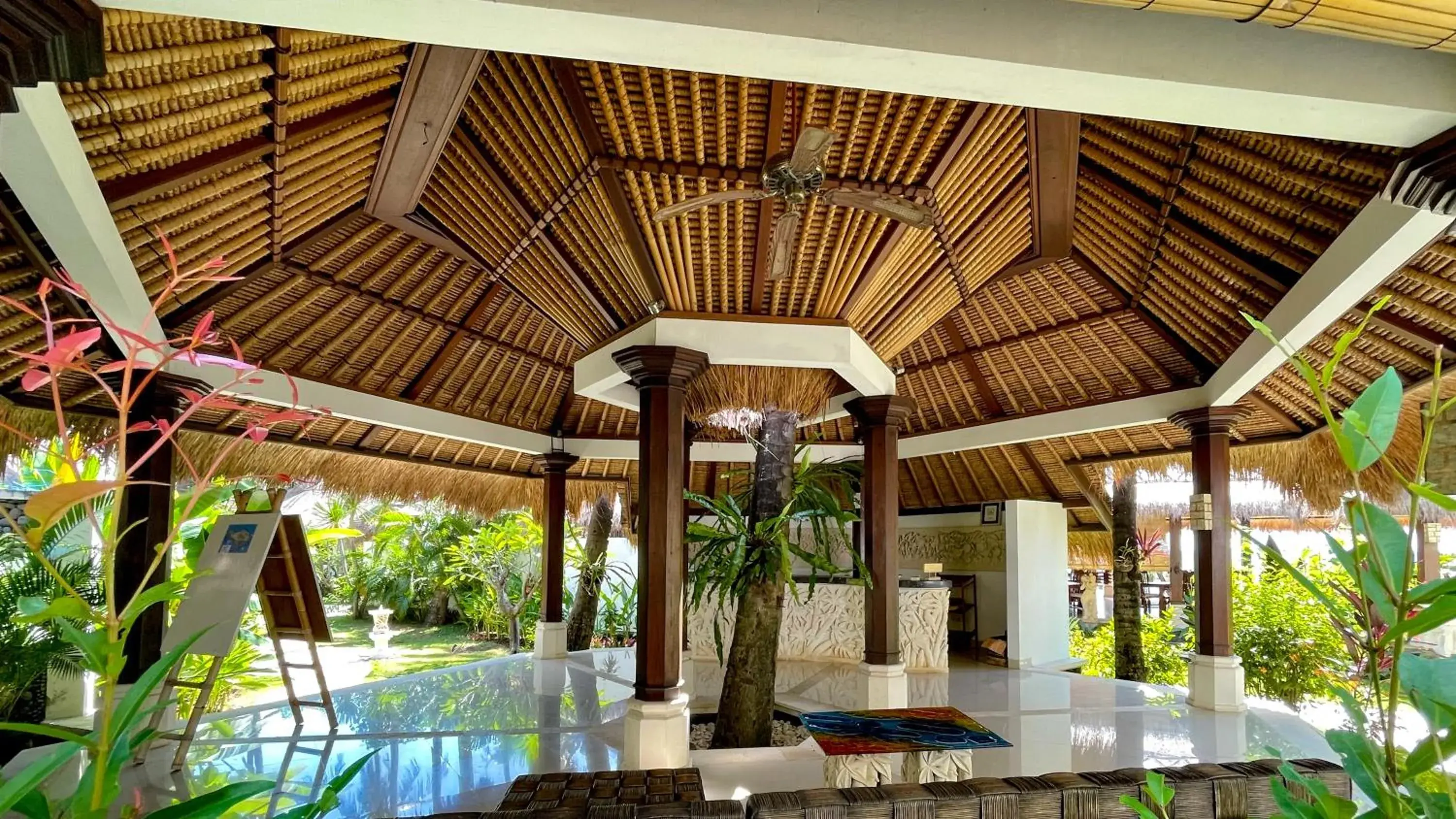 Lobby or reception in Palm Garden Amed Beach & Spa Resort Bali Lobby or reception in Palm Garden Amed Beach & Spa Resort Bali