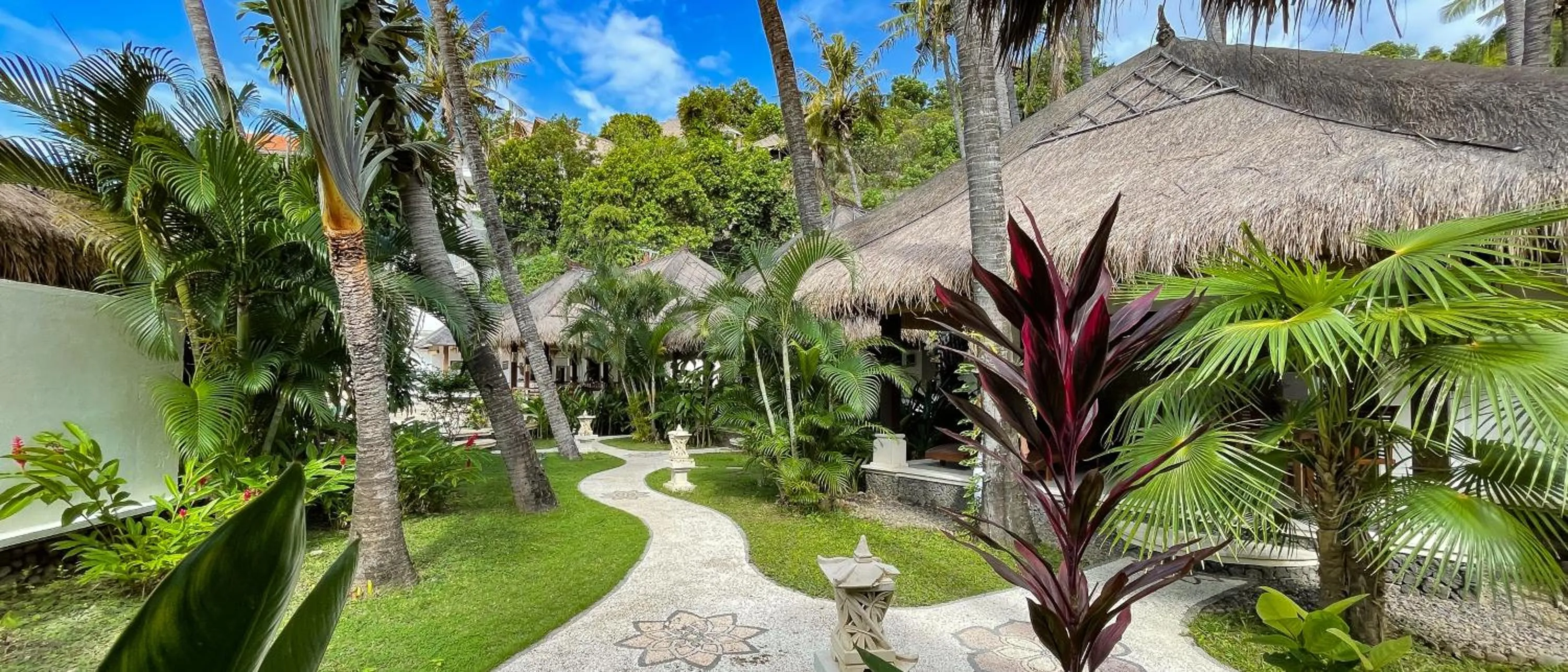 Garden in Palm Garden Amed Beach & Spa Resort Bali