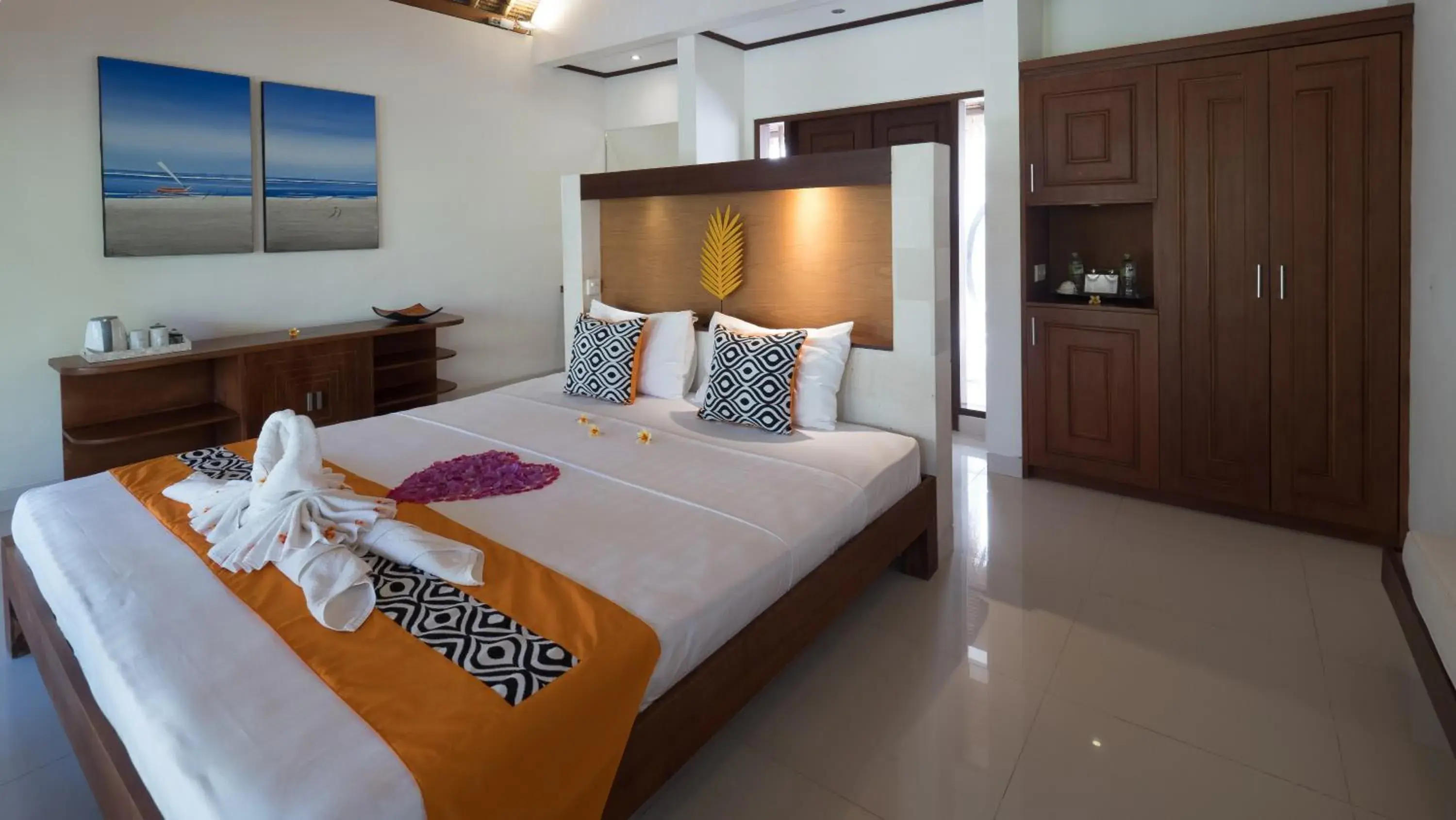 Garden, Bed in Palm Garden Amed Beach & Spa Resort Bali Garden, Bed in Palm Garden Amed Beach & Spa Resort Bali