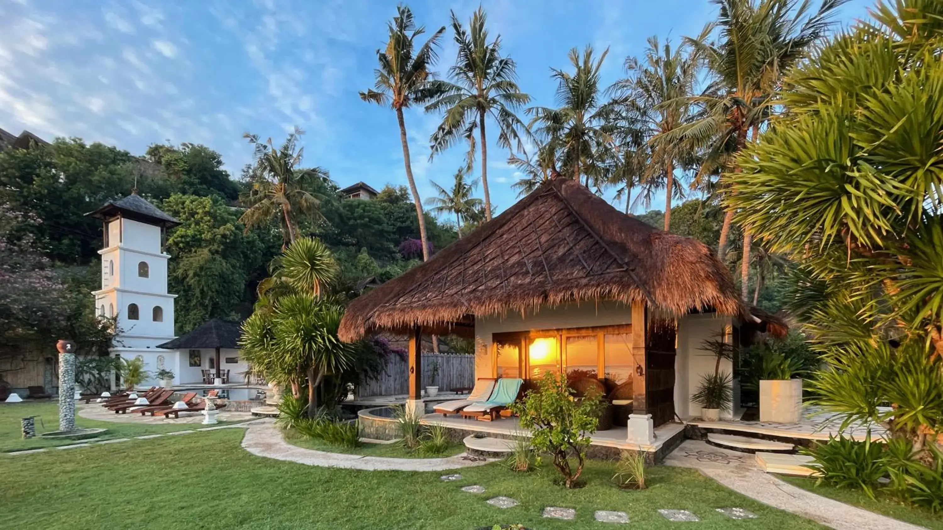 Property building in Palm Garden Amed Beach & Spa Resort Bali Property building in Palm Garden Amed Beach & Spa Resort Bali