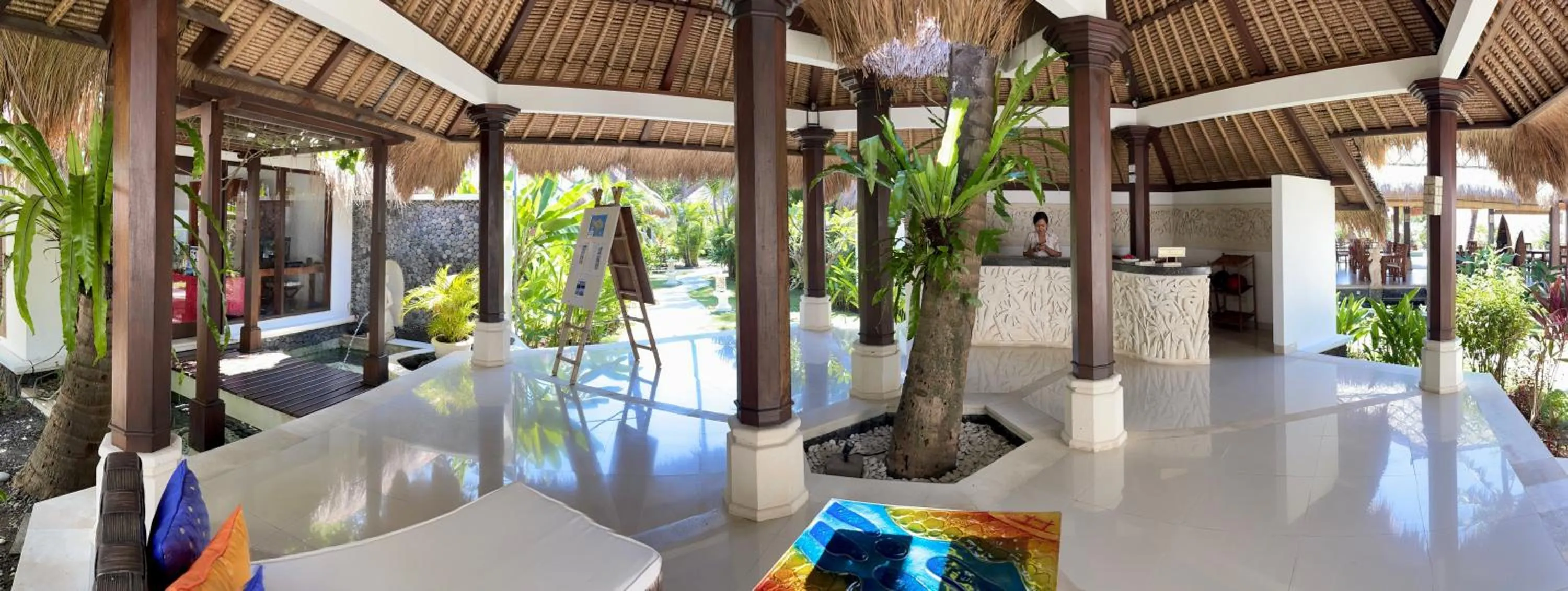 Lobby or reception in Palm Garden Amed Beach & Spa Resort Bali