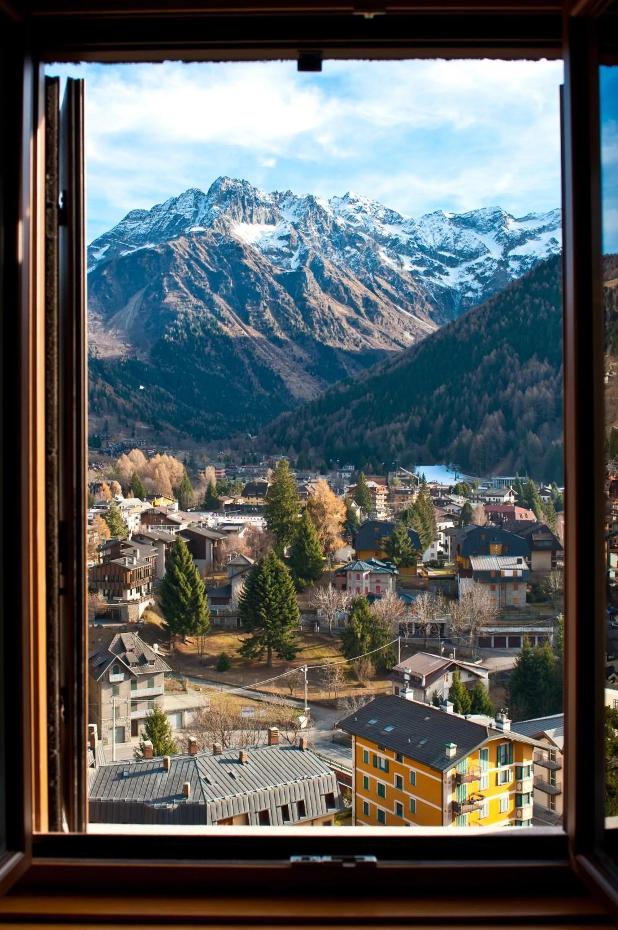 On site in Hotel Garnì Cristallo