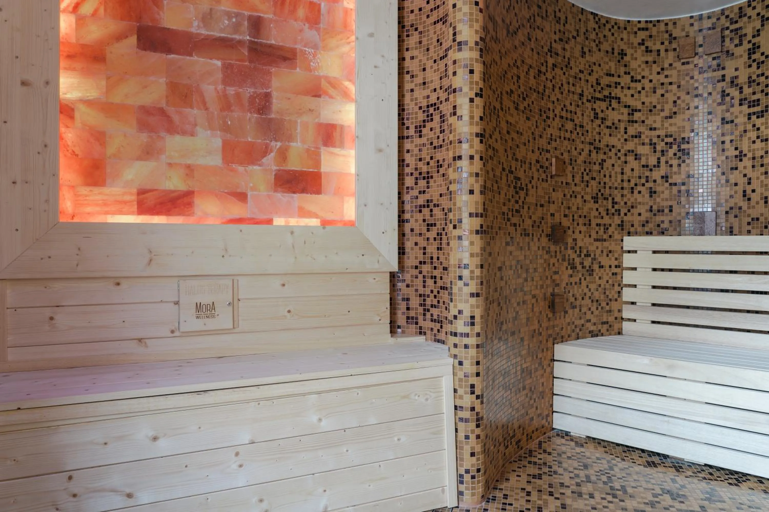 Spa and wellness centre/facilities in Hotel Garnì Cristallo