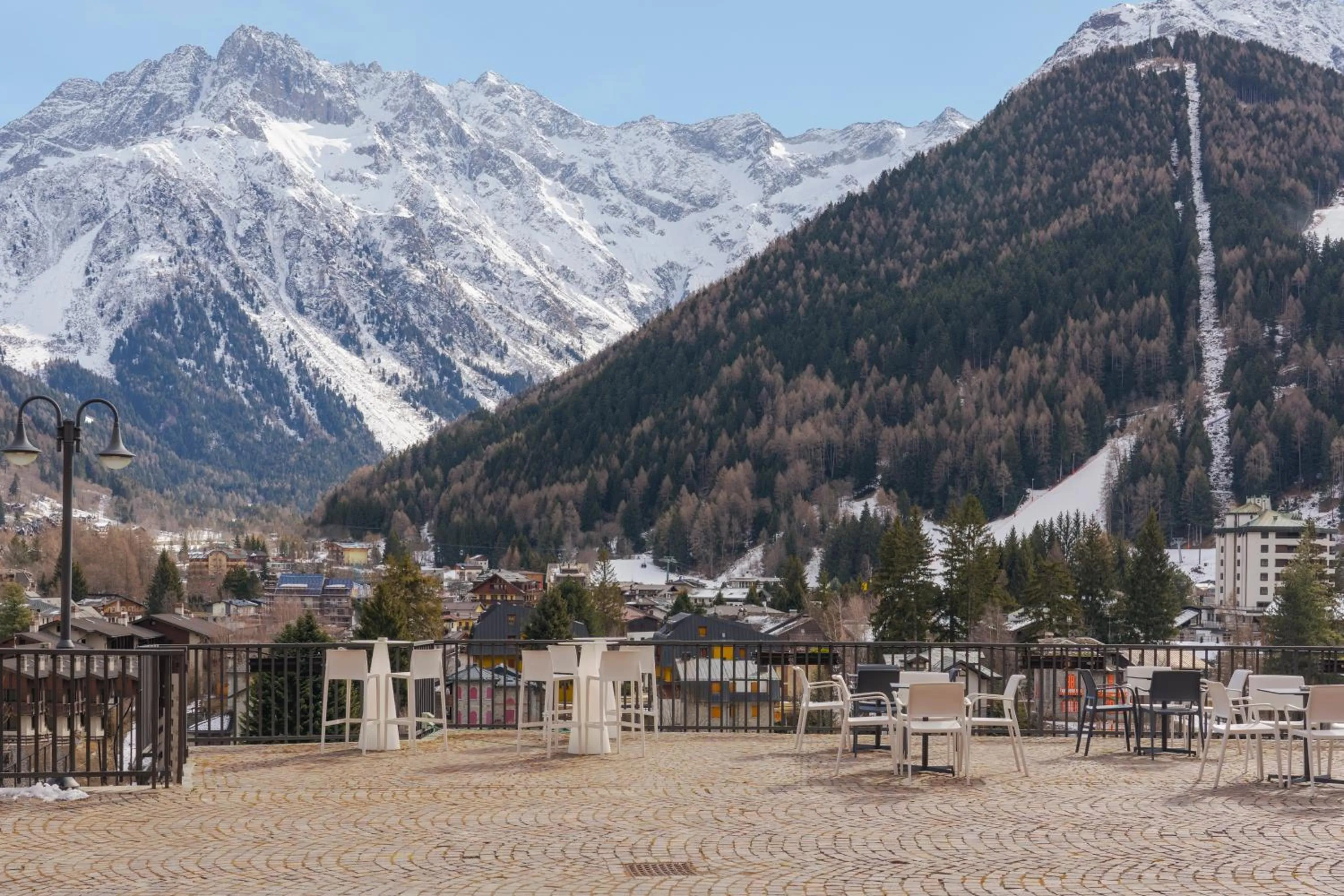 Mountain view in Hotel Garnì Cristallo