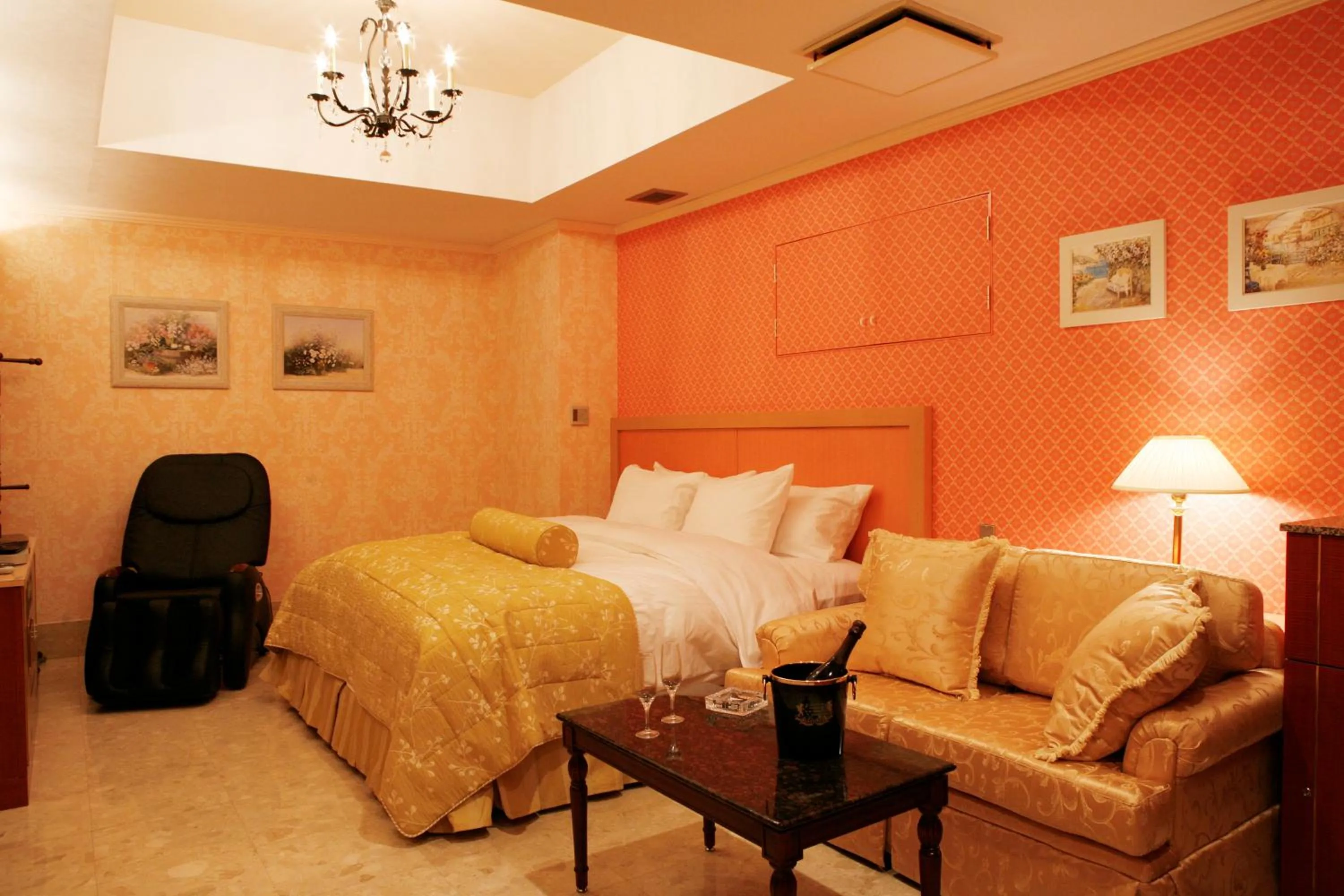 Bed in Meguro Emperor (Adult Only)