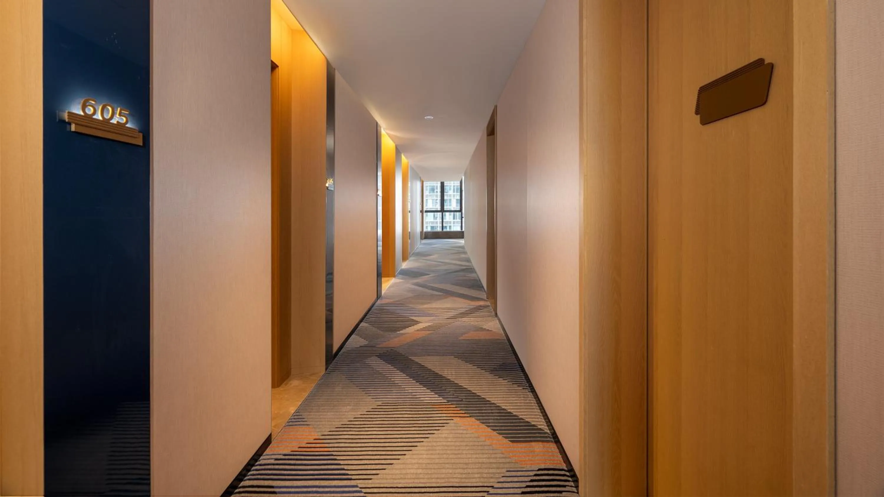 Decorative detail in Holiday Inn Express Chengdu Phoenix Mountain by IHG