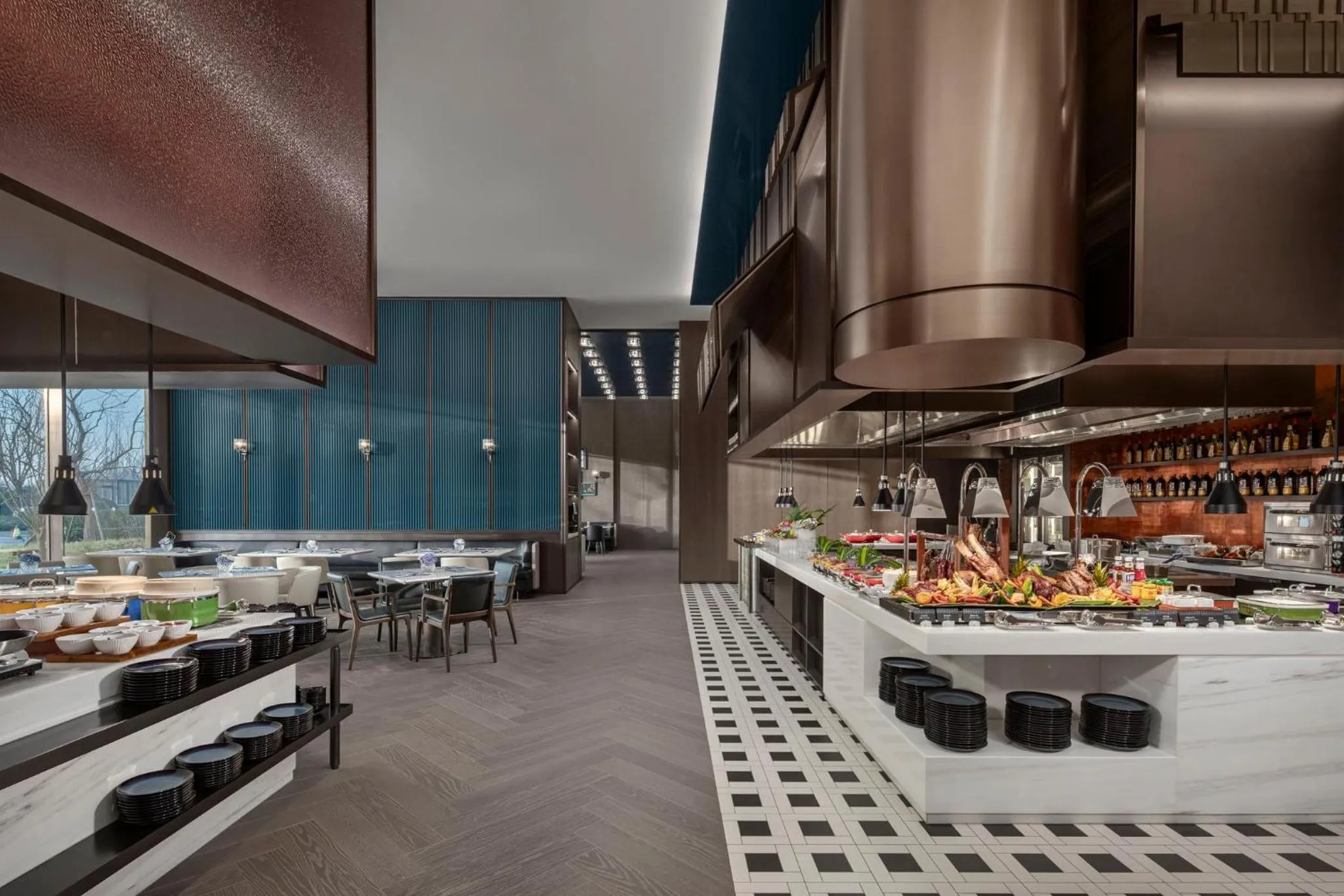 Restaurant/places to eat in Crowne Plaza Linyi Olympic Sports Centre by IHG