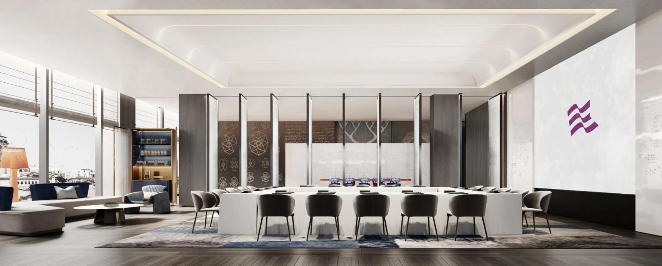 Meeting/conference room in Crowne Plaza Linyi Olympic Sports Centre by IHG