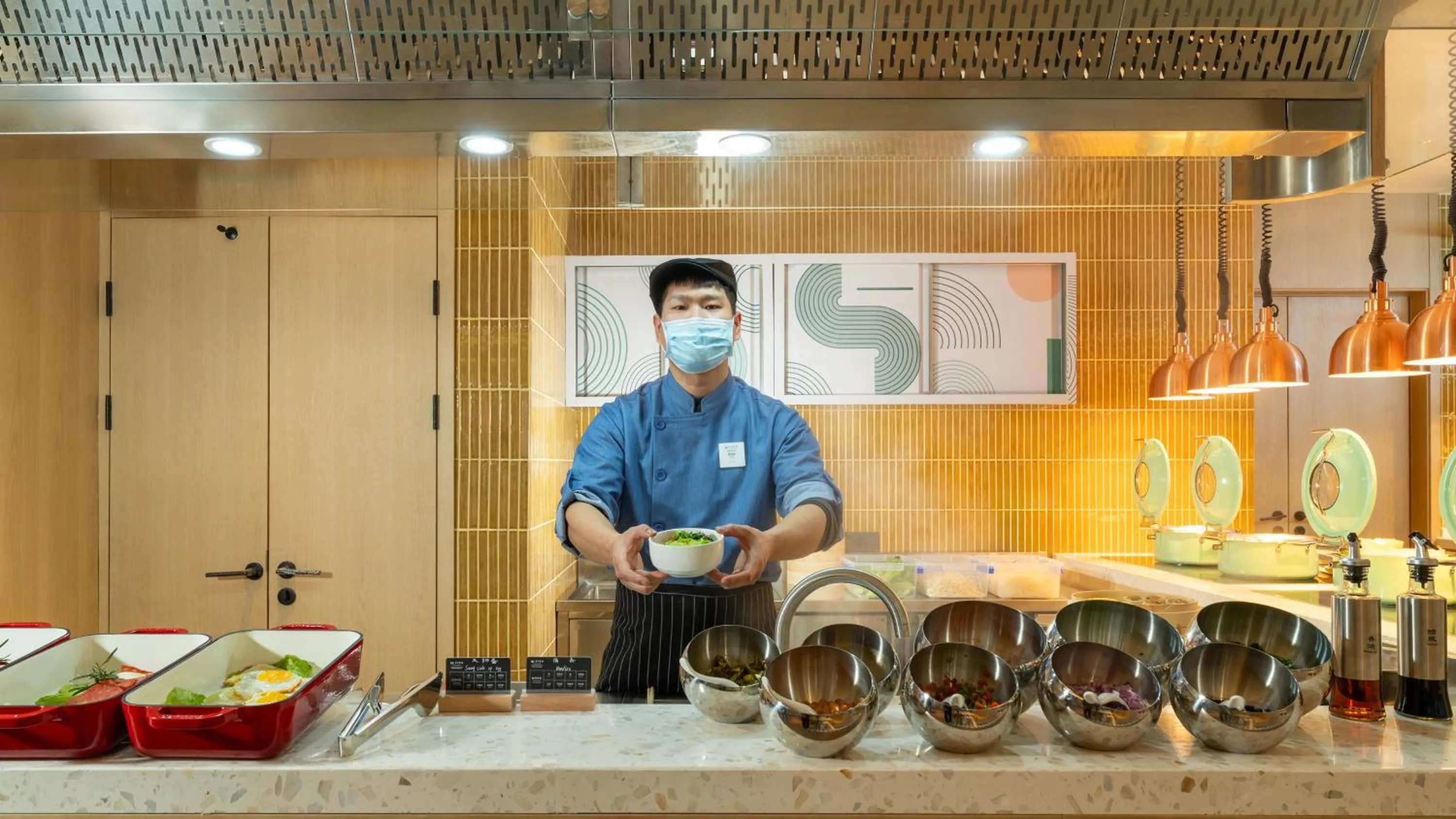 Restaurant/places to eat in EVEN Hotel Chengdu Phoenix Mountain by IHG